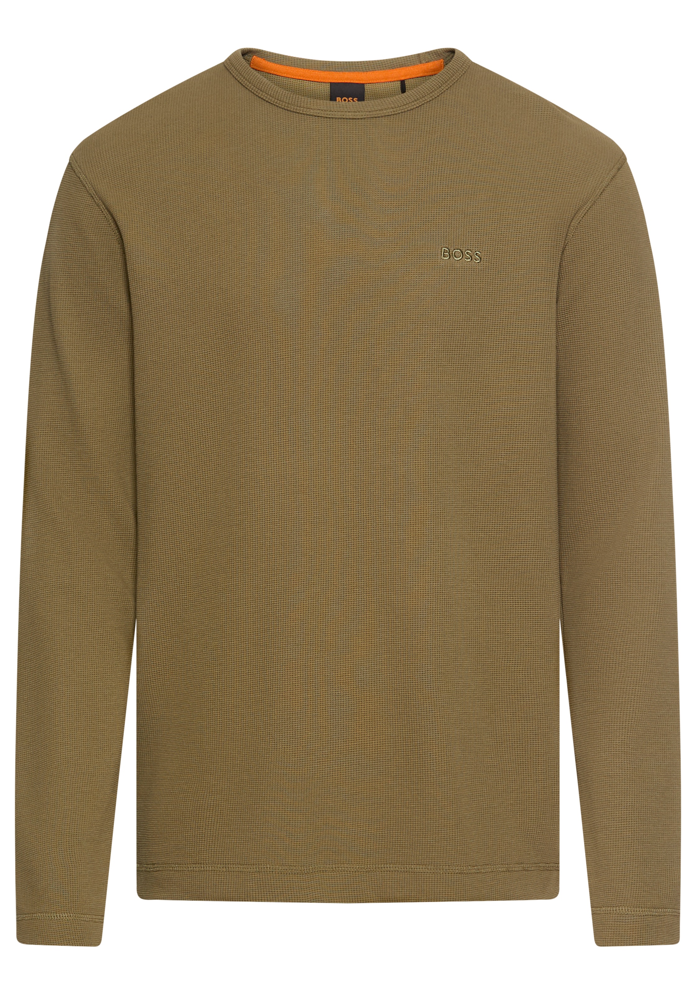 BOSS ORANGE Langarmshirt »Tempesto« mit BOSS-Stickerei