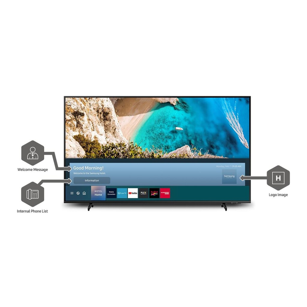 Samsung LCD-LED Fernseher »HG43Q60AAEUXEN«, 108,79 cm/43 Zoll