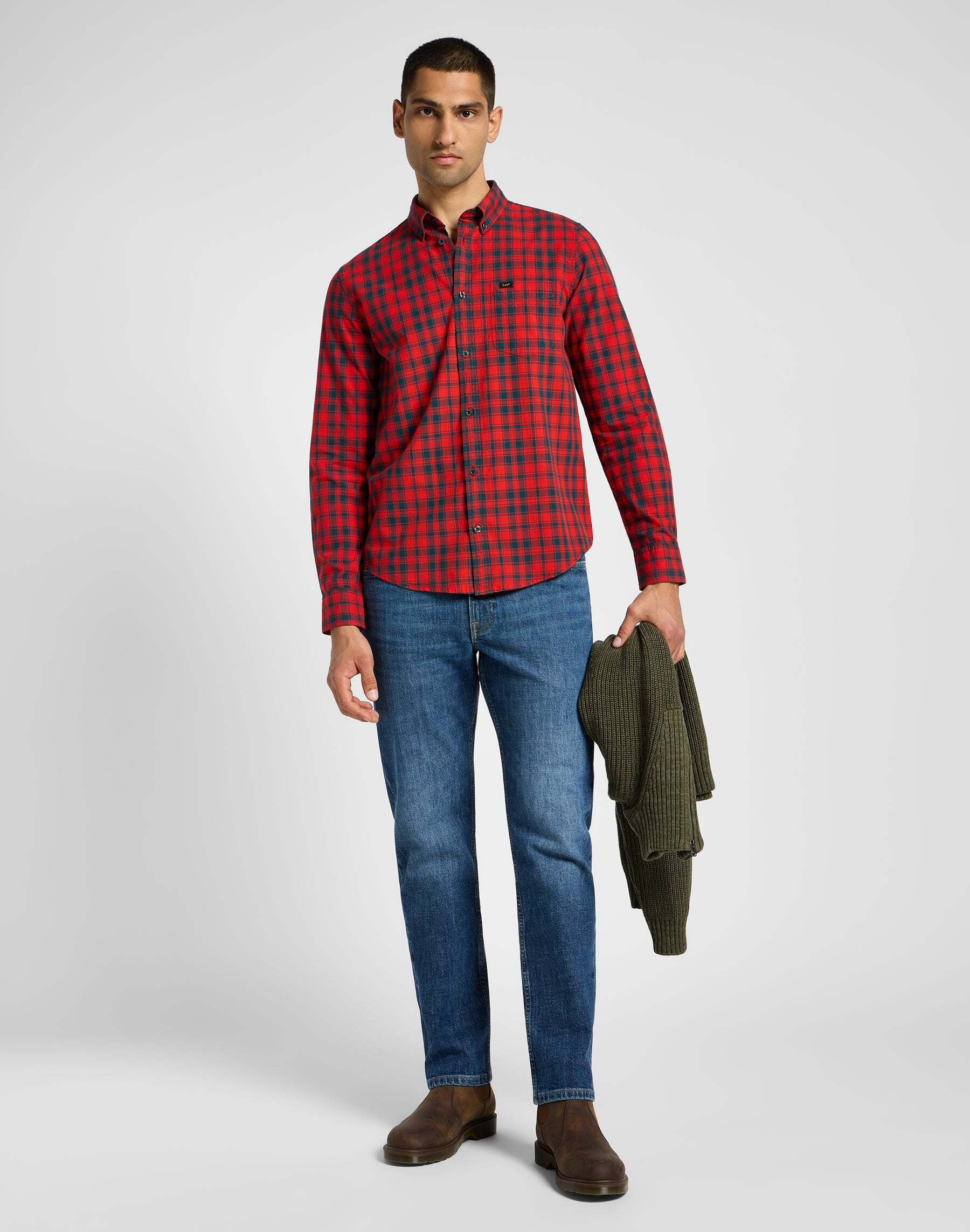 Lee® Langarmhemd »LEE Langarmhemd Lee Button Down«