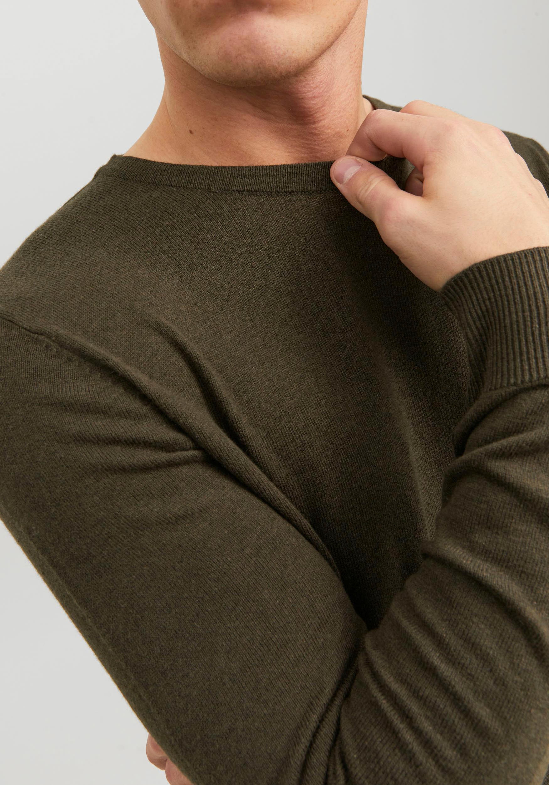 Jack & Jones Rundhalspullover »EMIL KNIT«