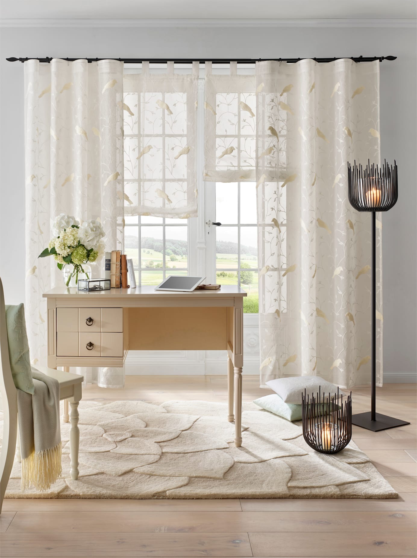 Decoratieve vitrage