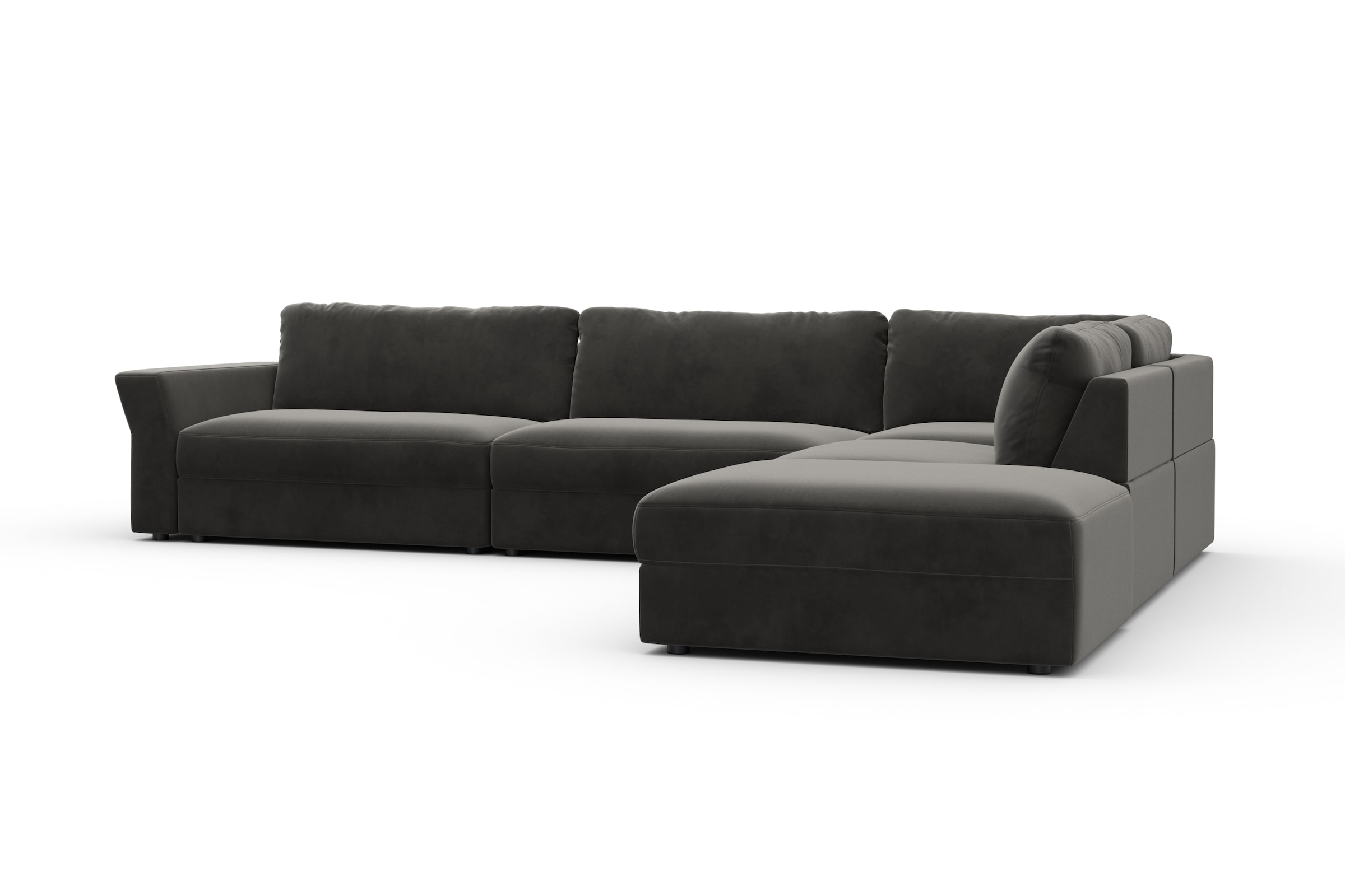 sit&more Ecksofa »Cadabra L-Form«, Breite 356 cm, mit Sitztiefenverstellung