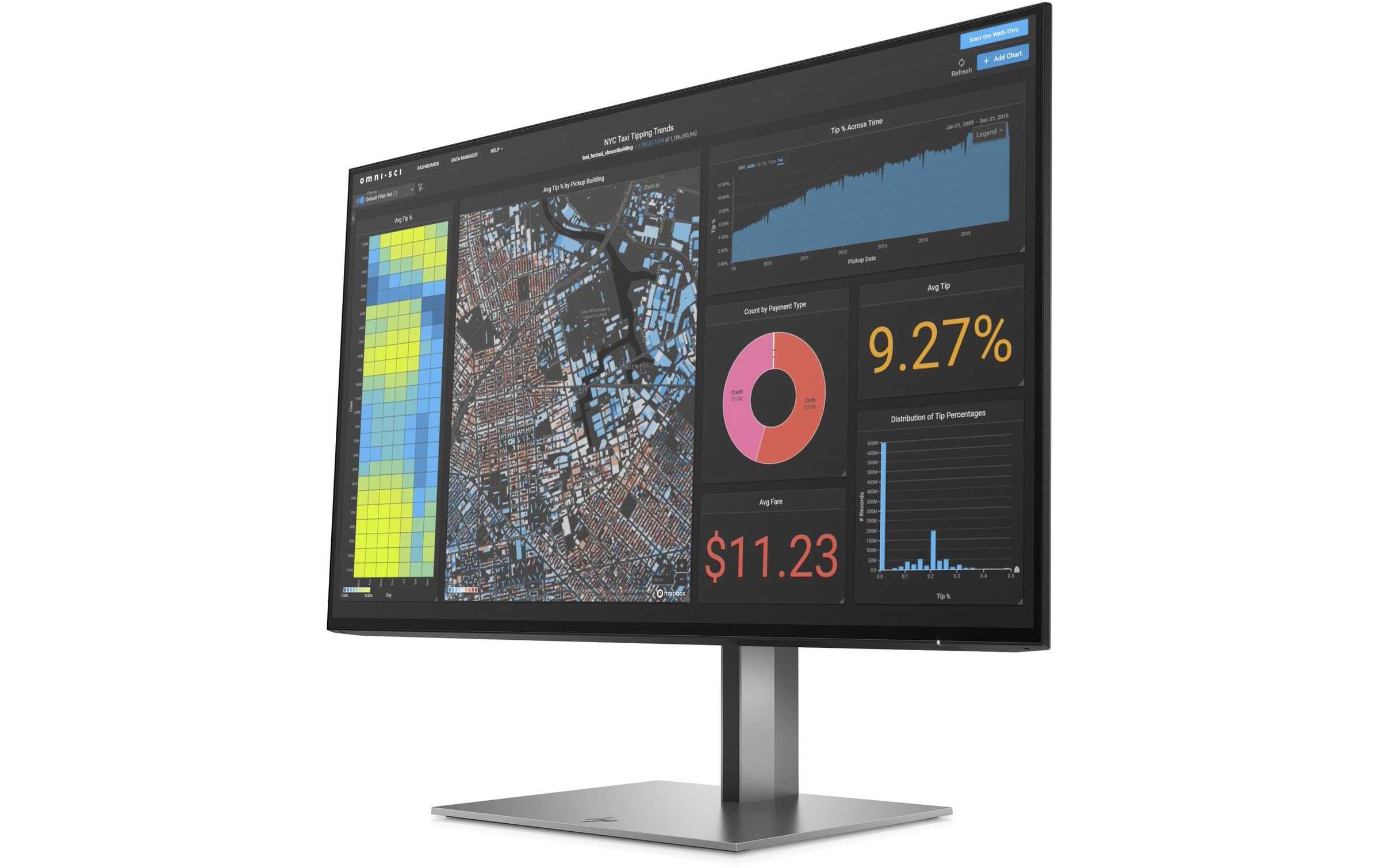 HP LED-Monitor »Z24f G3 3G828AA«, 60,21 cm/23,8 Zoll, 1920 x 1080 px, Full HD, 5 ms Reaktionszeit, 60 Hz