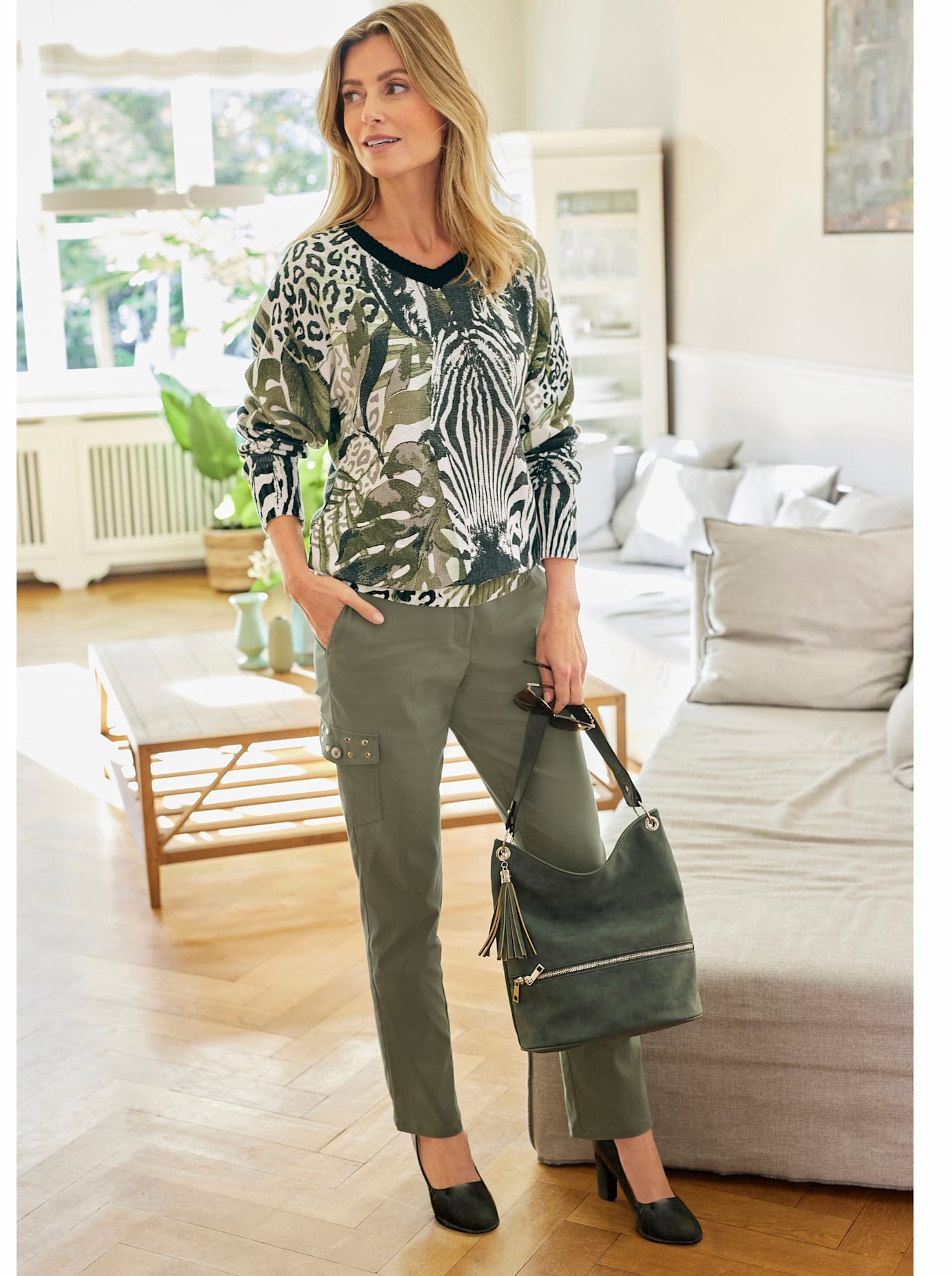 Inspirationen Fledermauspullover »Pullover«