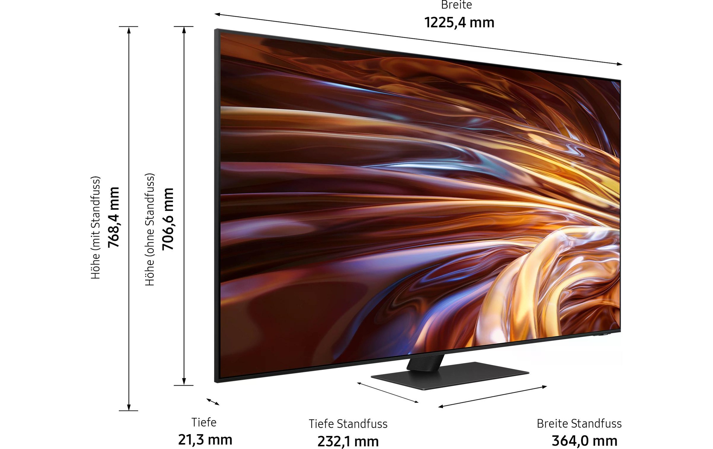 Samsung QLED-Fernseher »QE55QN95D ATXXN 55«, 4K Ultra HD