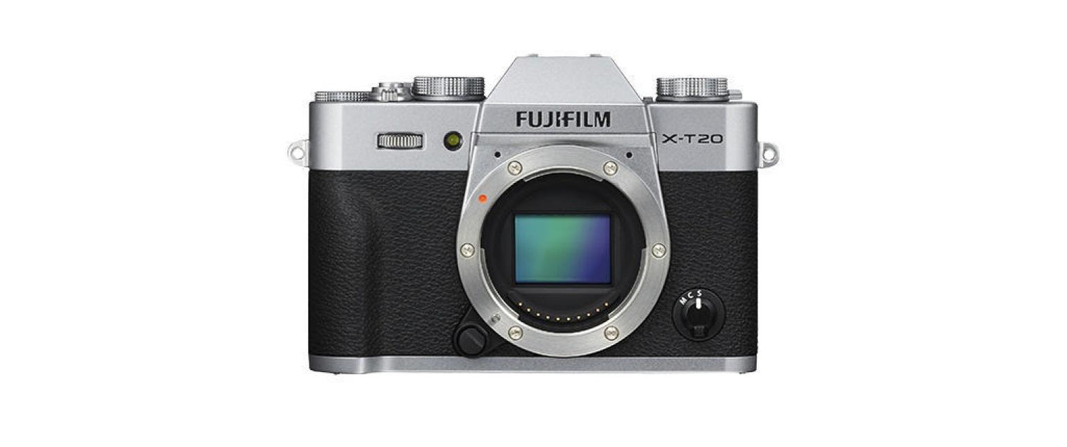 FUJIFILM Systemkamera »Fotokamera X-T20 Body Silberfarben«