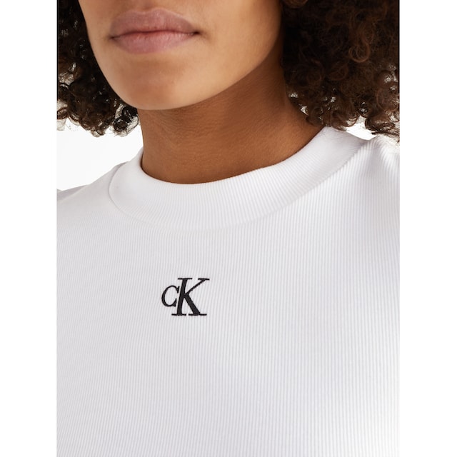 Calvin Klein Jeans T-Shirt »CK RIB BABY TEE« online shoppen bei  Jelmoli-Versand Schweiz