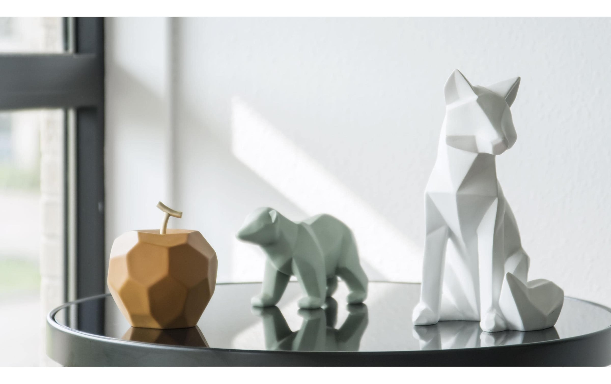 matt« Dekofigur Time Weiss kaufen Jelmoli-Versand »Origami online | Present Fuchs,