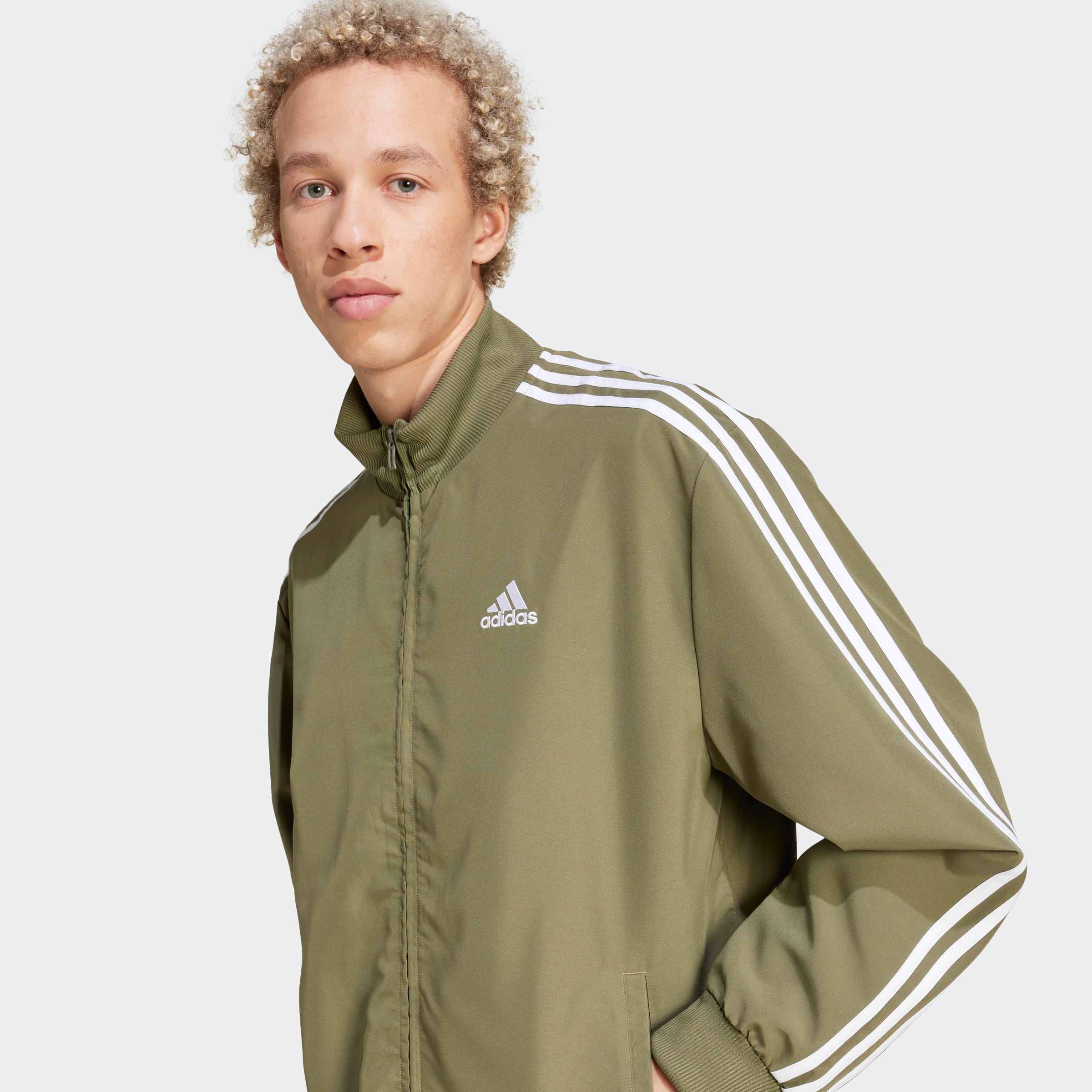 adidas Sportswear Trainingsanzug »3-STREIFEN WOVEN«, (2 tlg.)