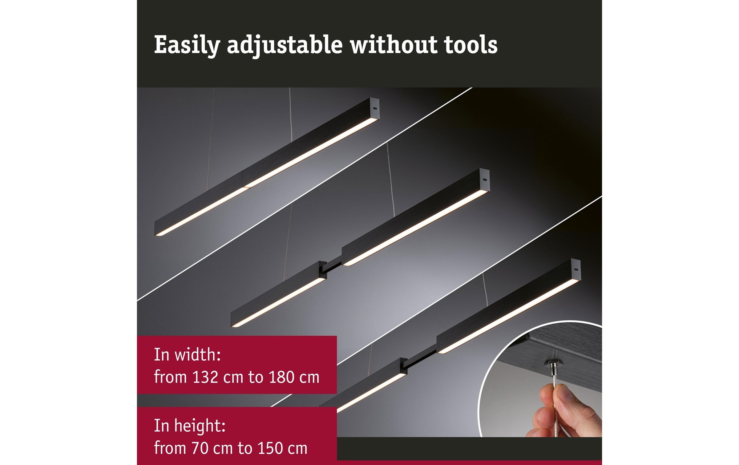 Paulmann LED Pendelleuchte »LED Touchless Sensor Aptare«, 1 flammig