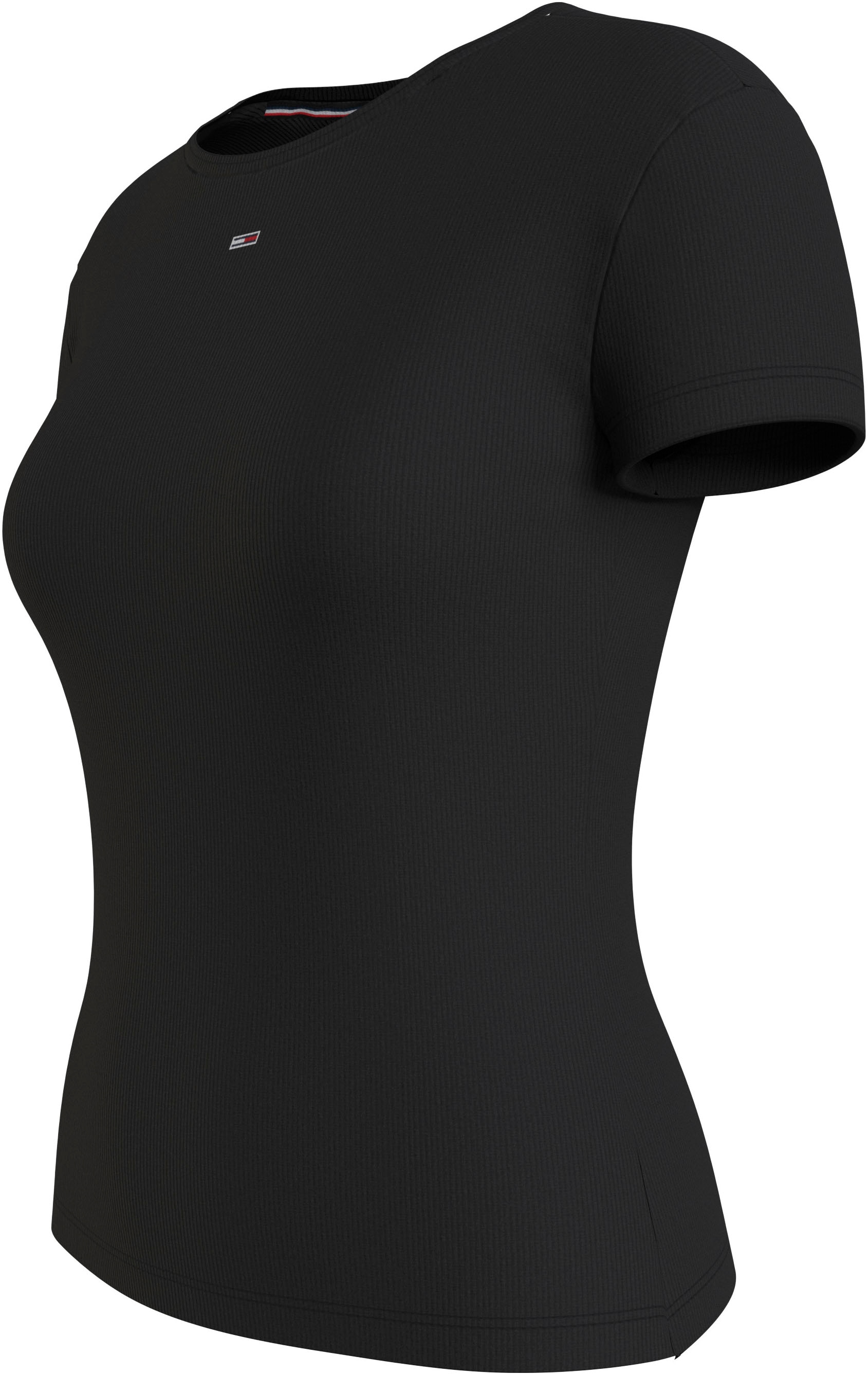 Tommy Jeans T-Shirt »TJW SLIM ESSENTIAL RIB SS«, mit gerippter Struktur