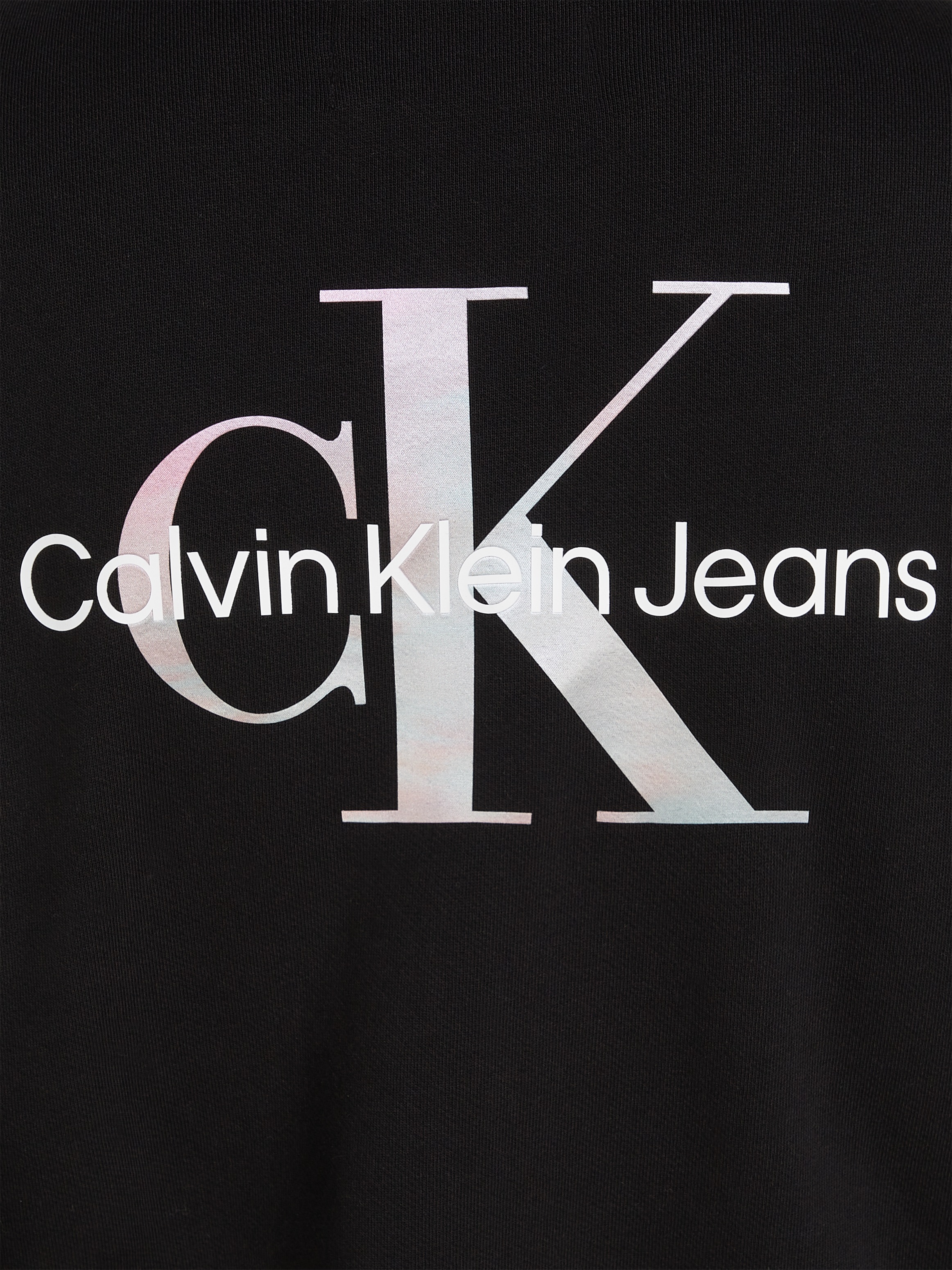 Calvin Klein Jeans Sweatjacke »DIFFUSED MONOLOGO ZIP-THROUGH«, mit Logoschriftzug