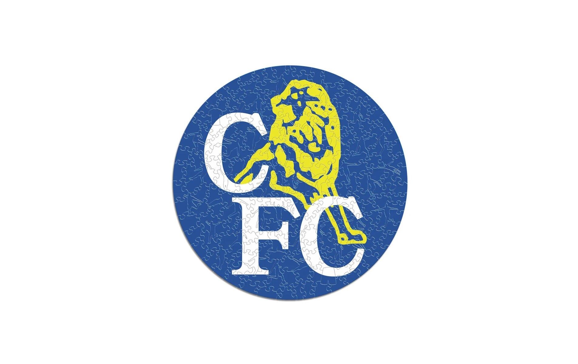 Puzzle »Iconic Chelesea FC – Retro Logo«, Holzart: Birke (Herkunftsland: China)