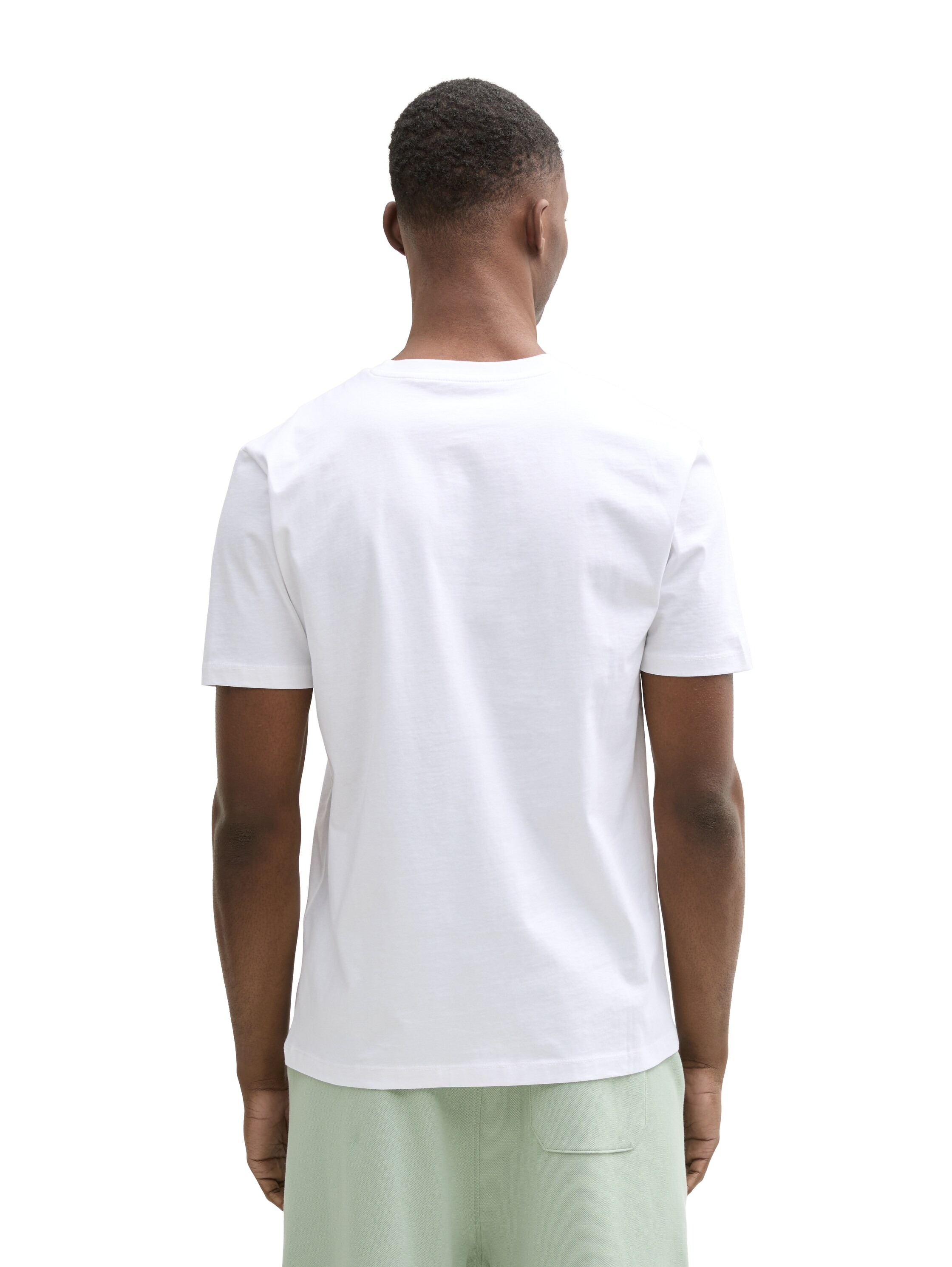 TOM TAILOR Denim T-Shirt, mit verschiedenen Logo Prints