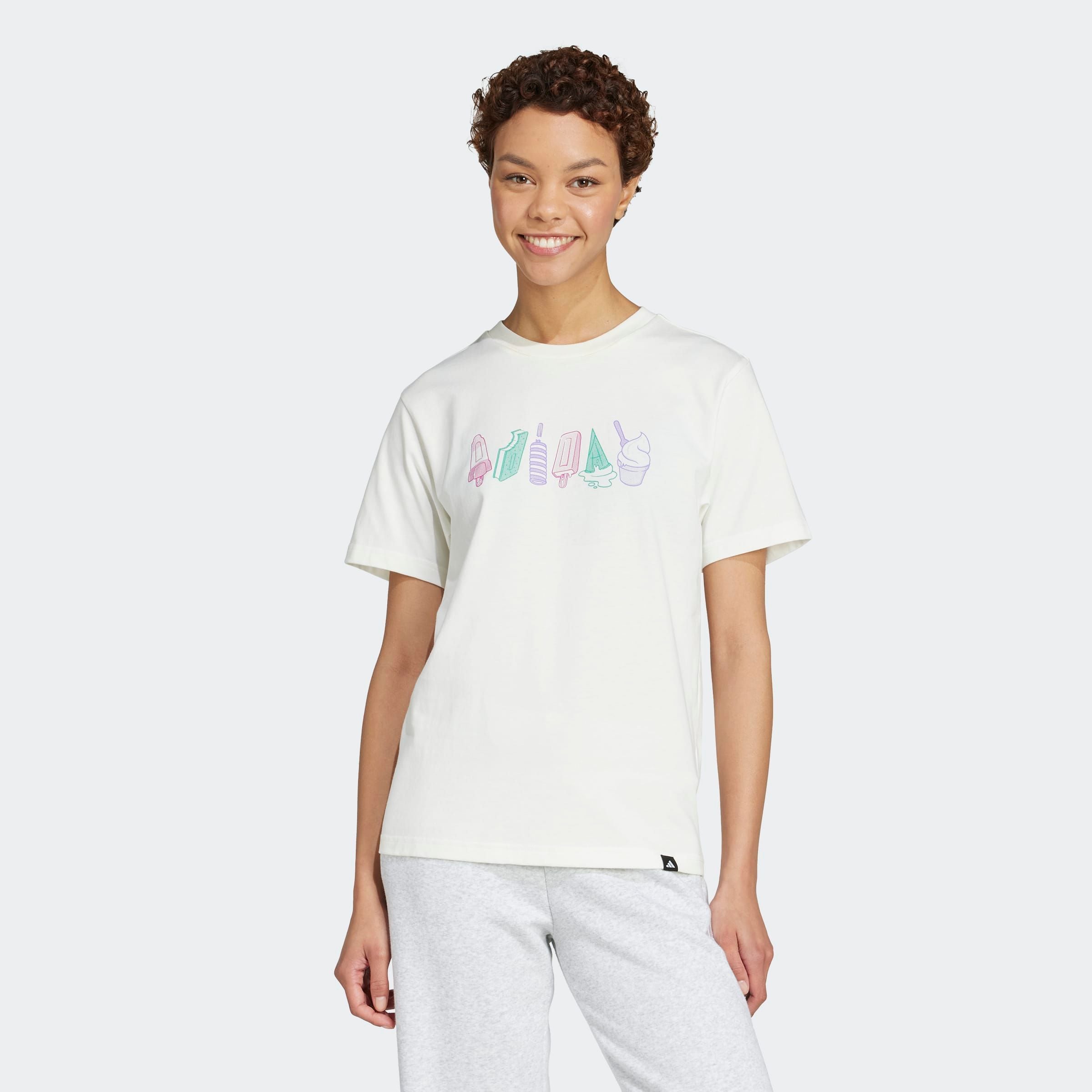 adidas Sportswear T-Shirt »W L FOOD TEE«