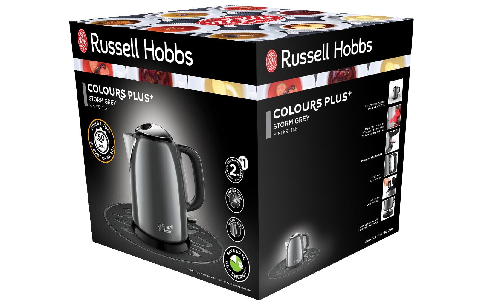 RUSSELL HOBBS Wasserkocher »24993-70 Colours Plus«, 1 l, 2400 W