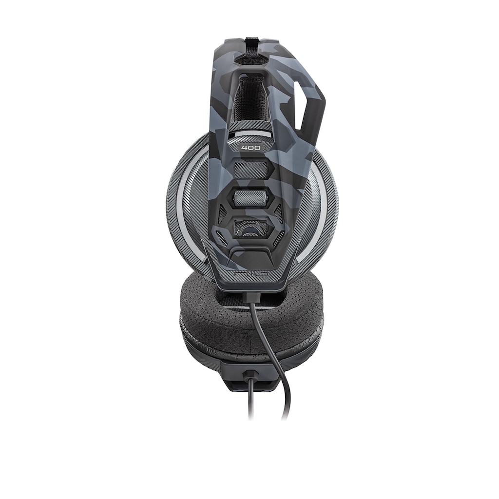 nacon Gaming-Headset »Nacon RIG 400HX Urban-Camo-schwarz, 3,5 mm Klinke«, Mikrofon abnehmbar