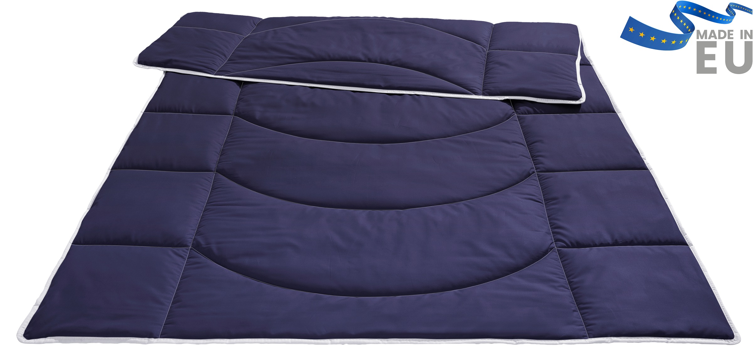 OTTO home Microfaserbettdecke "Microlux, Bettdecke 135x200 cm und Übergrößen bis 240x220cm" normal Füllung Feuchtigkeitsregulierende 3D Klimafaser (Polyester) 1 Stk. tlg. fest versteppter Bezug - keine Bettwäsche nötig, Sommer, Winter