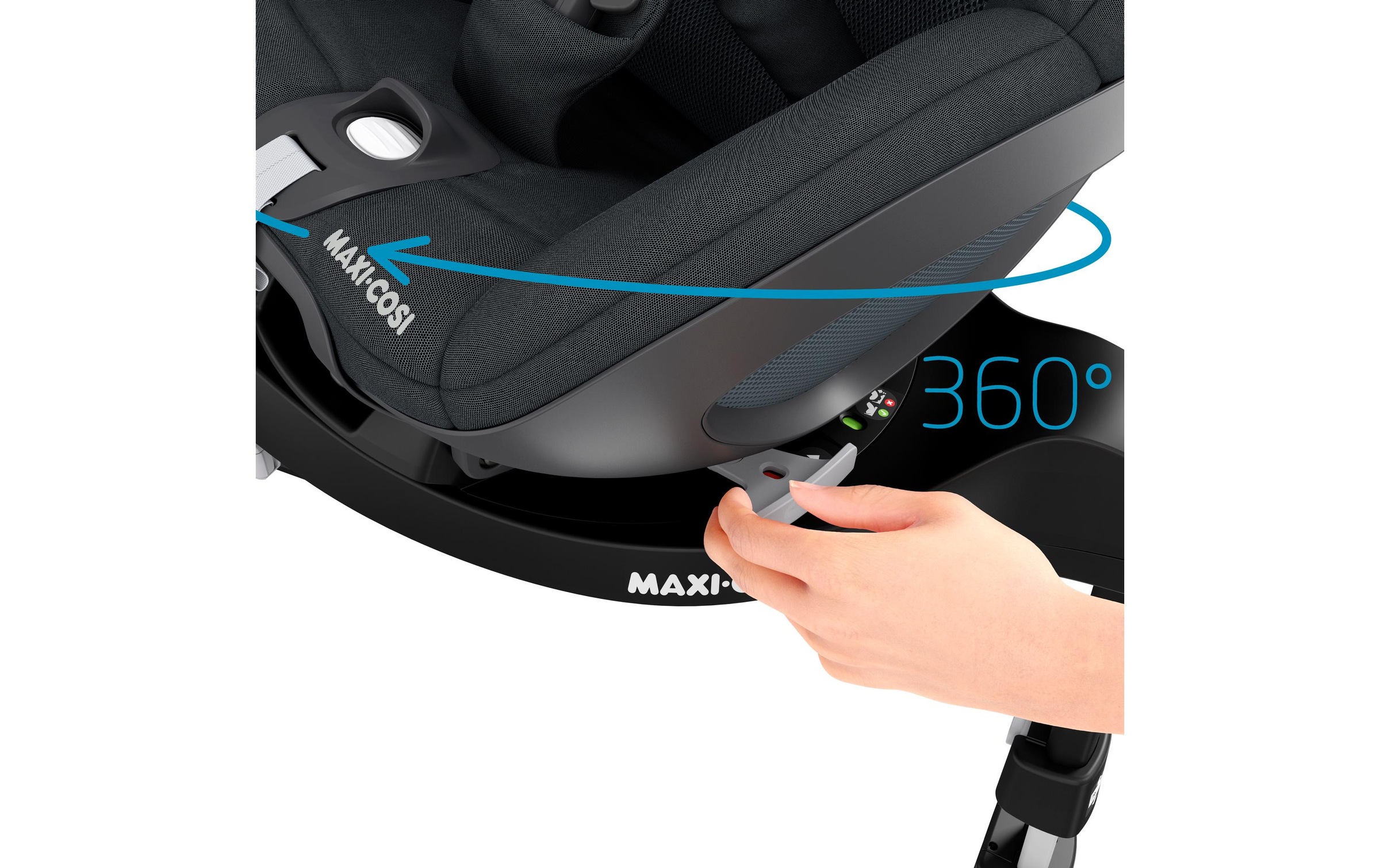 Maxi-Cosi Autokindersitz »FamilyFix 360 Essential Grey«