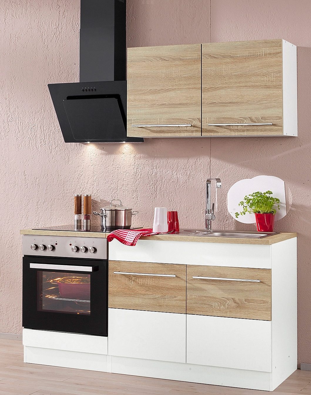 HELD MÖBEL Spülenschrank »Trient«, 100 cm breit, inkl. Einbauspüle