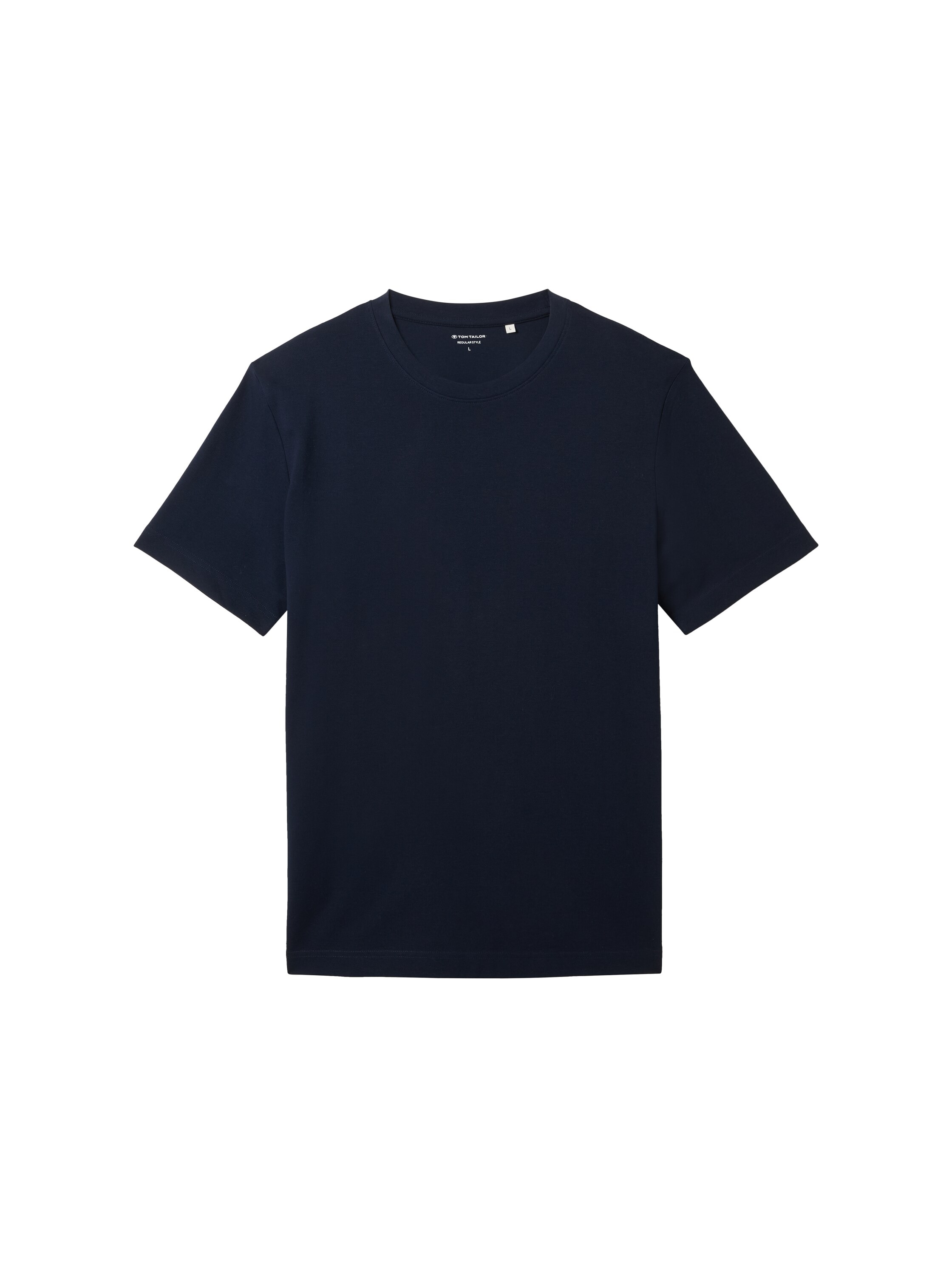 TOM TAILOR T-Shirt, mit Pique Struktur