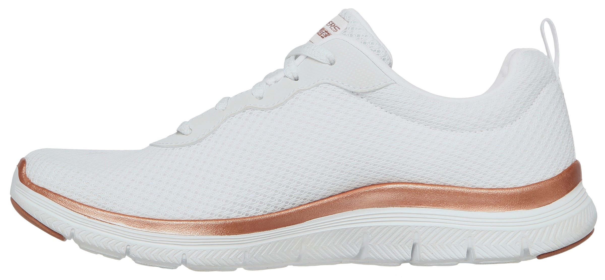 Skechers Sneaker »FLEX APPEAL 4.0 BRILLINAT VIEW«, Freizeitschuh, Halbschuh, Schnürschuh mit Air Cooled Memory Foam