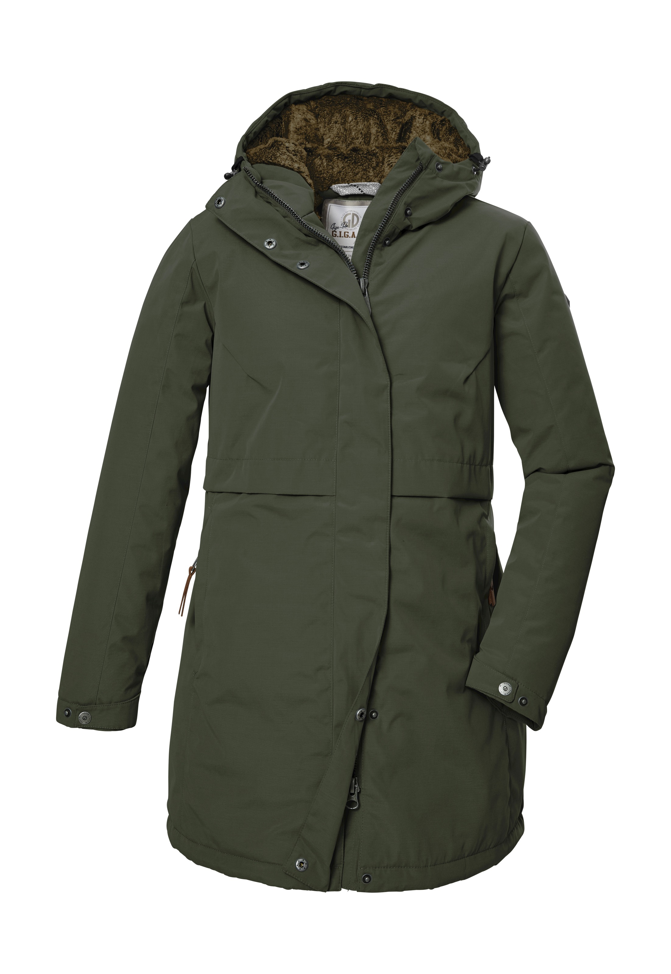 G.I.G.A. DX by killtec Parka »GW 41 WMN PRK« Trendiger Damenparka, warm, wasserabweisend, winddicht, atmungsaktiv