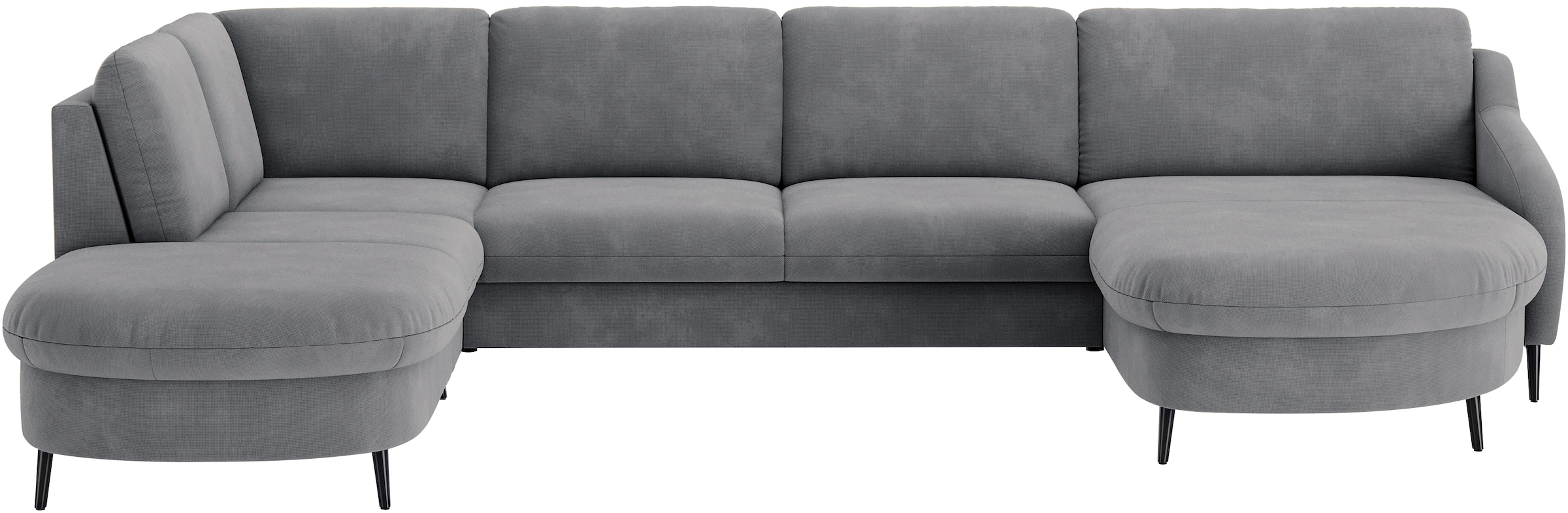 sit&more Wohnlandschaft "Soul U-Form" wahlweise mit Bett und Bettkasten