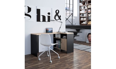 FMD Eckschreibtisch »Lex, Schreibtisch / Sideboard,«, drehbar, Breite 136 / 205  cm, Made in Germany online bestellen | Jelmoli-Versand