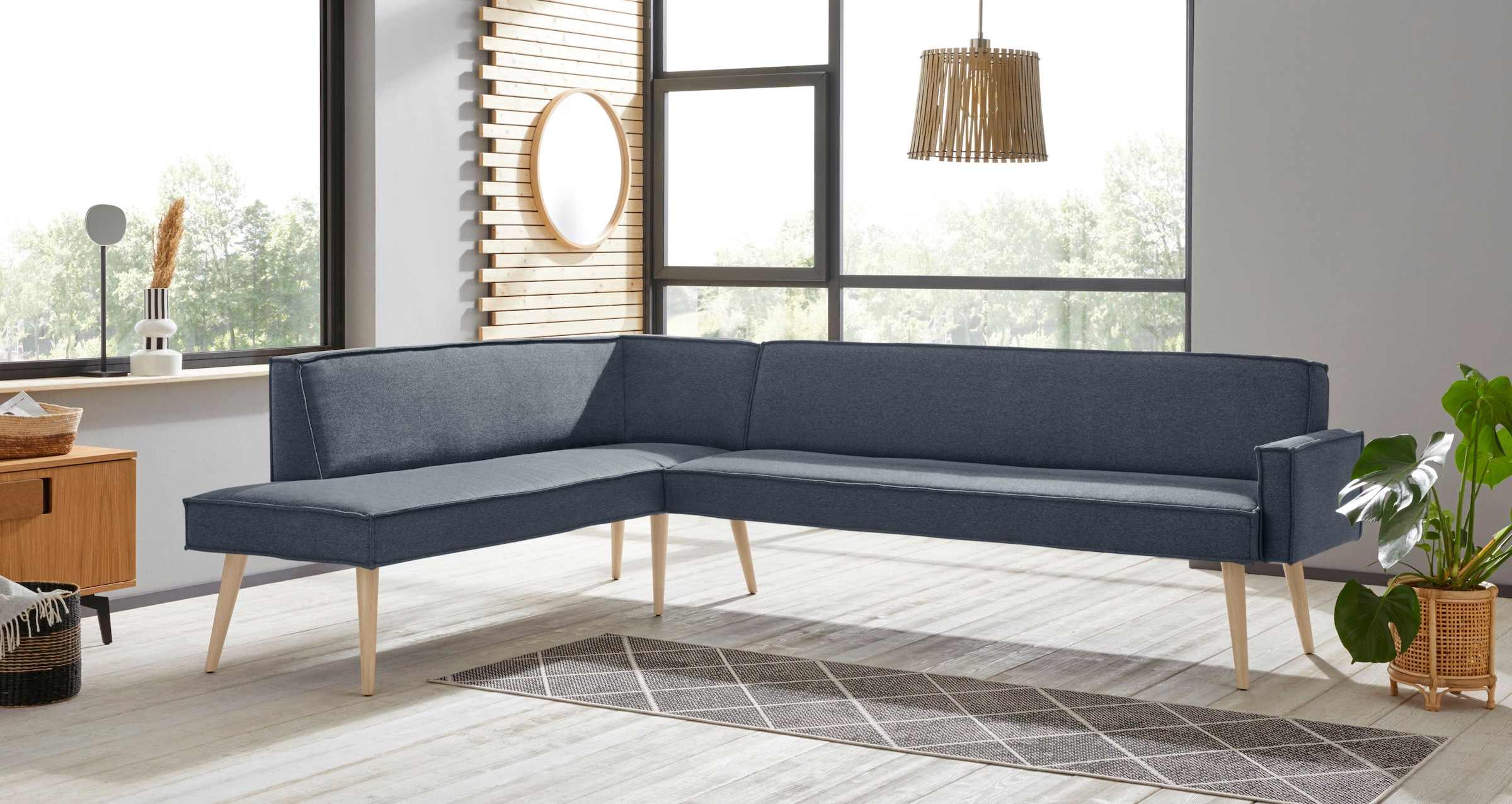 exxpo - sofa fashion Eckbank online stellbar | Frei Jelmoli-Versand im kaufen Raum »Lungo«