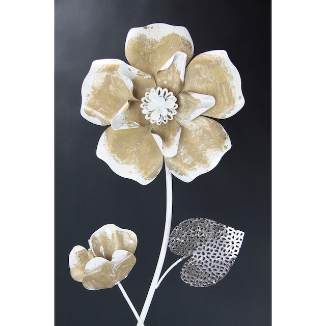 I.GE.A. Wandbild »Metallbild Blumen«, Wanddeko, Metall, Wandskulptur online  bestellen | Jelmoli-Versand