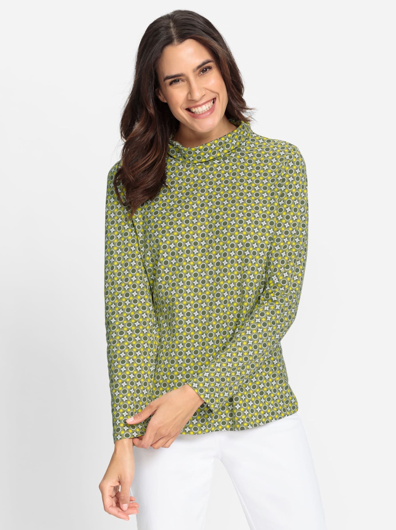 Inspirationen Rollkragenshirt »Rollkragen-Shirt«, (1 tlg.)