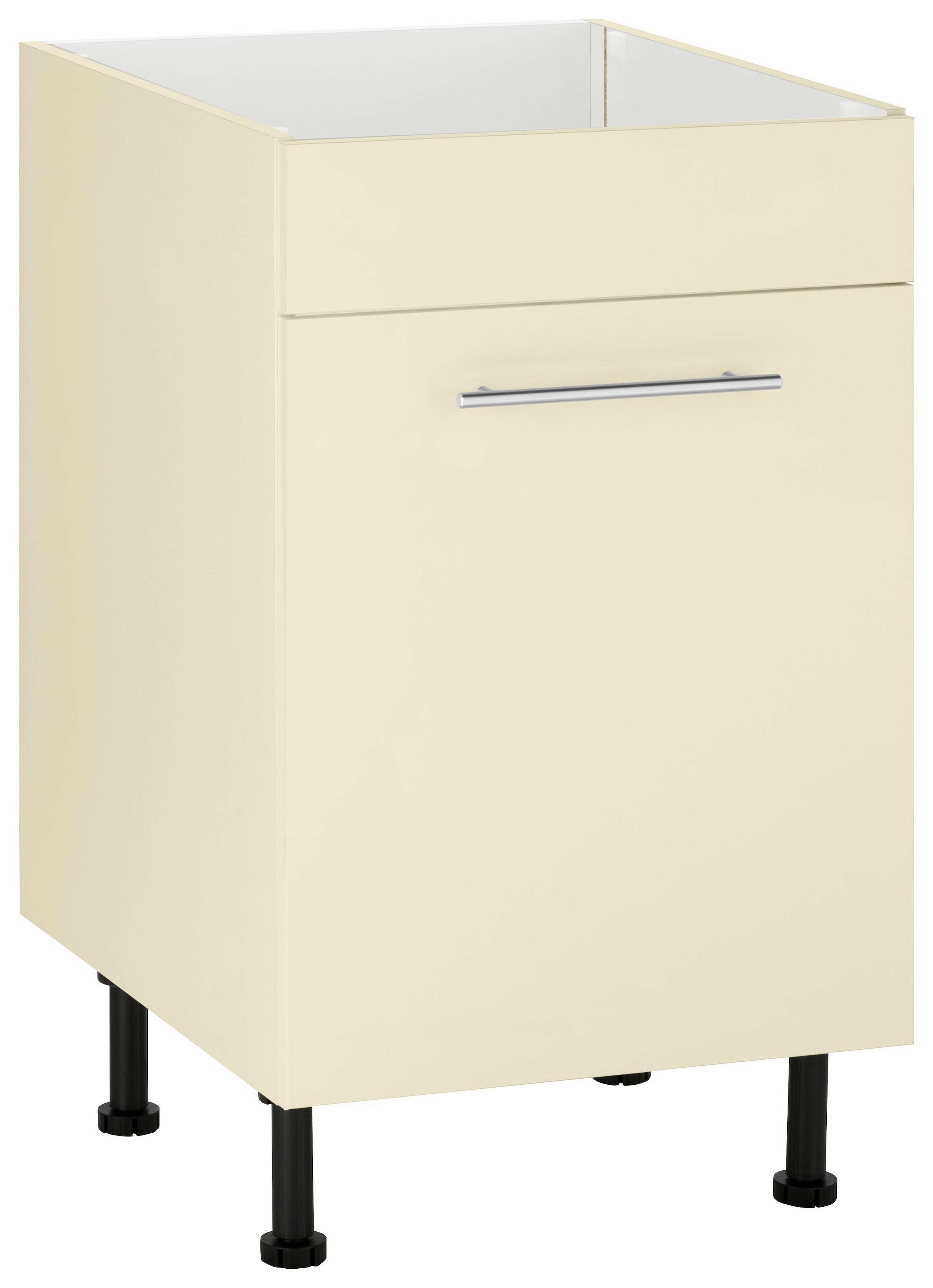 wiho Küchen Spülenschrank »Ela«, Breite 50 cm, höhenverstellbare Füsse
