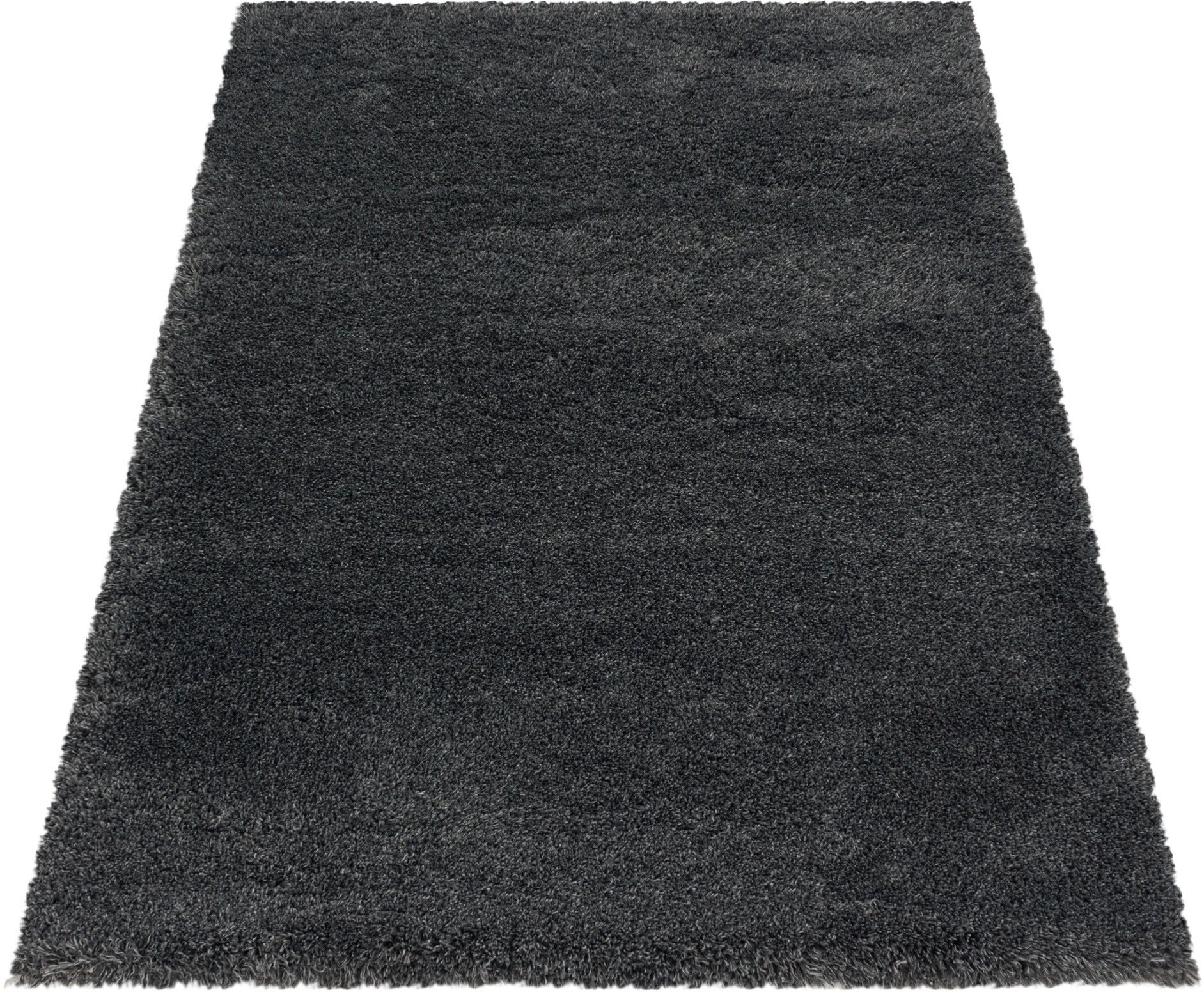 Ayyildiz Tapis à poils longs Shaggy - Ultra doux et moelleux - Chambre à coucher - gris - 120x170 cm
