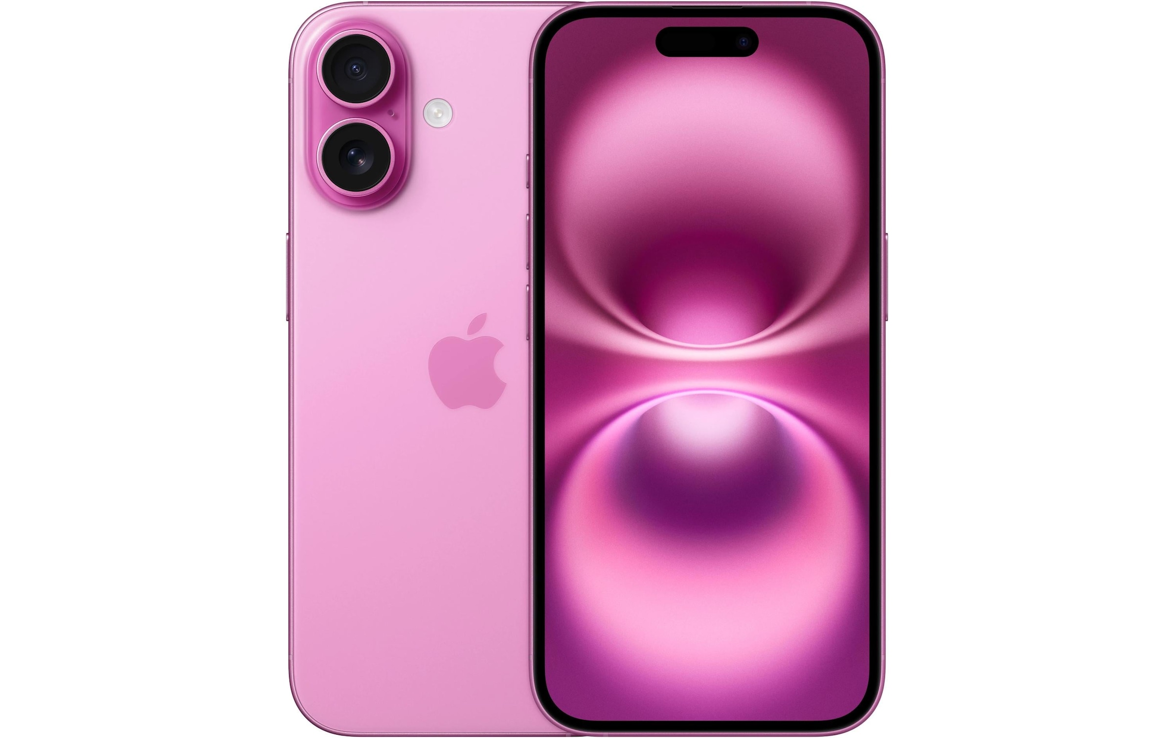 Apple Smartphone »iPhone 16 Schwarz DEP« Pink MYEG3QL/A