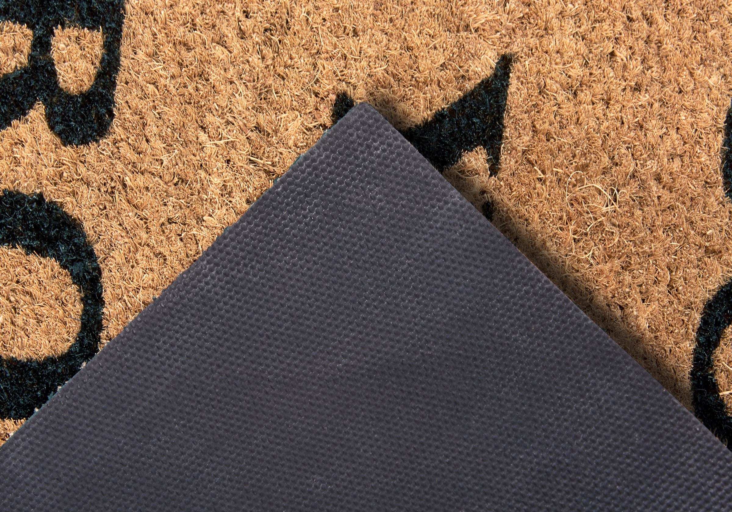 HANSE Home Fussmatte »Mix Mats Kokos Prosecco, Türmatte«, rechteckig, 15 mm Höhe, Kokos, Schmutzfangmatte, Outdoor, Rutschfest, Innen, Kokosmatte, Flur