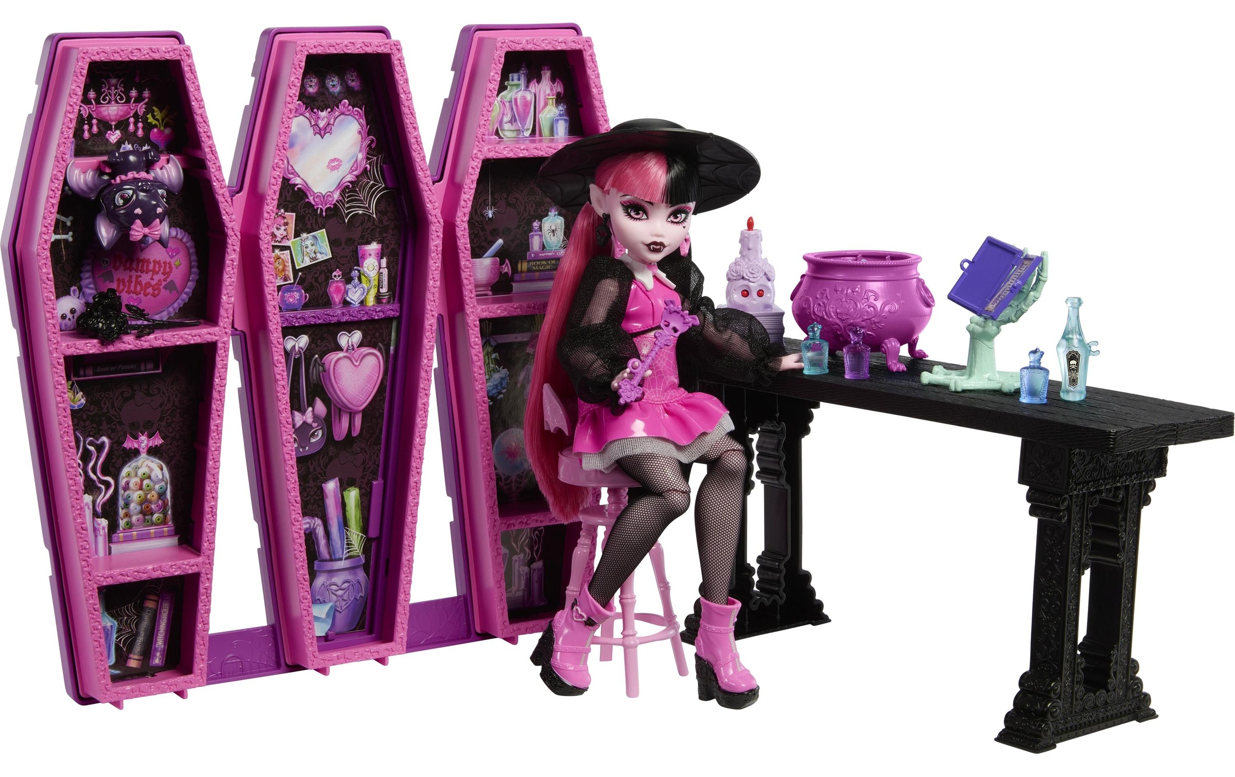MonsterHigh™ Spielwelt »Secret Zaubertränke Spielset Draculaura«