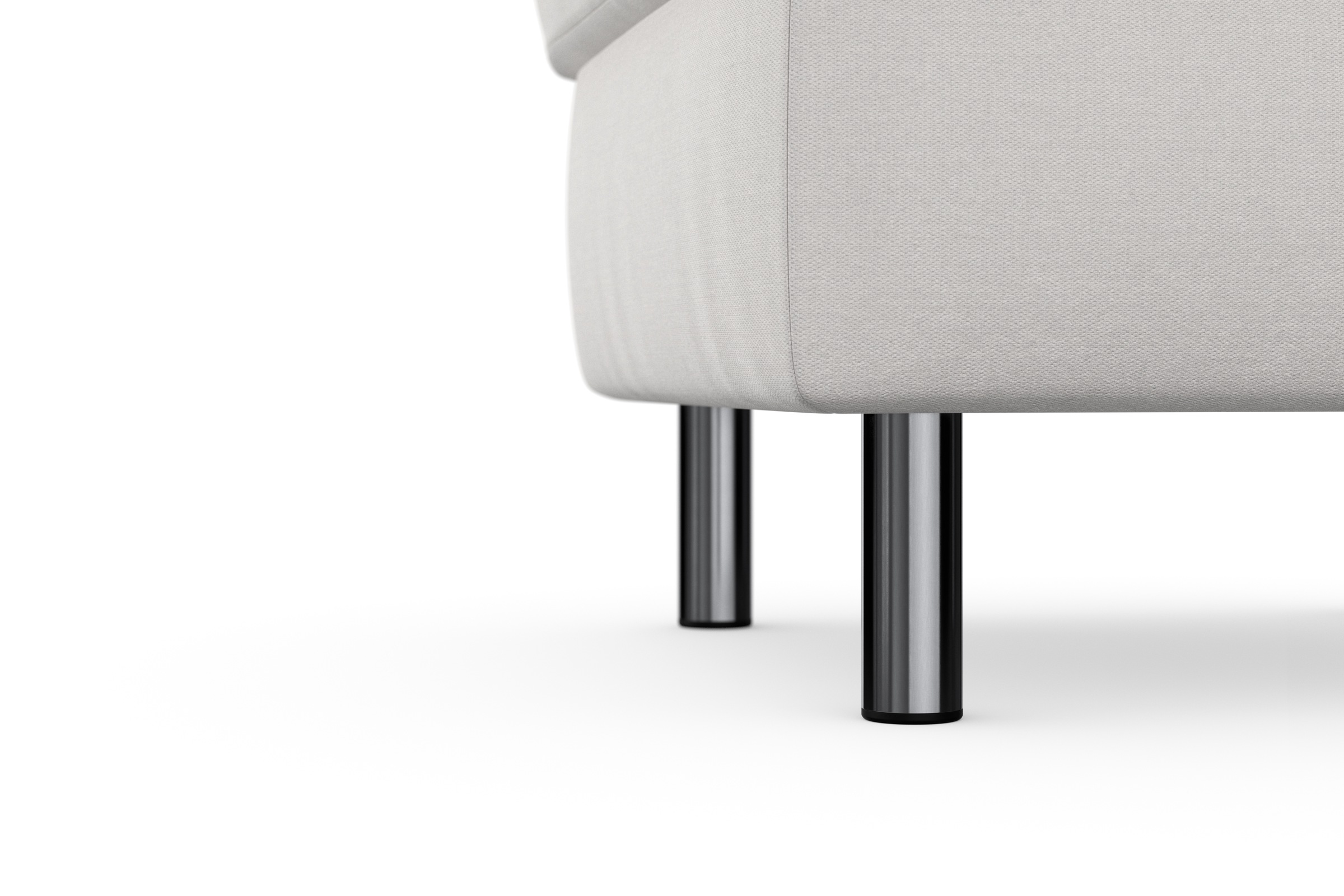 sit&more Stauraumhocker »Sinatra«, Sitzfläche ist abnehmbar, chromfarbene Metallfüsse