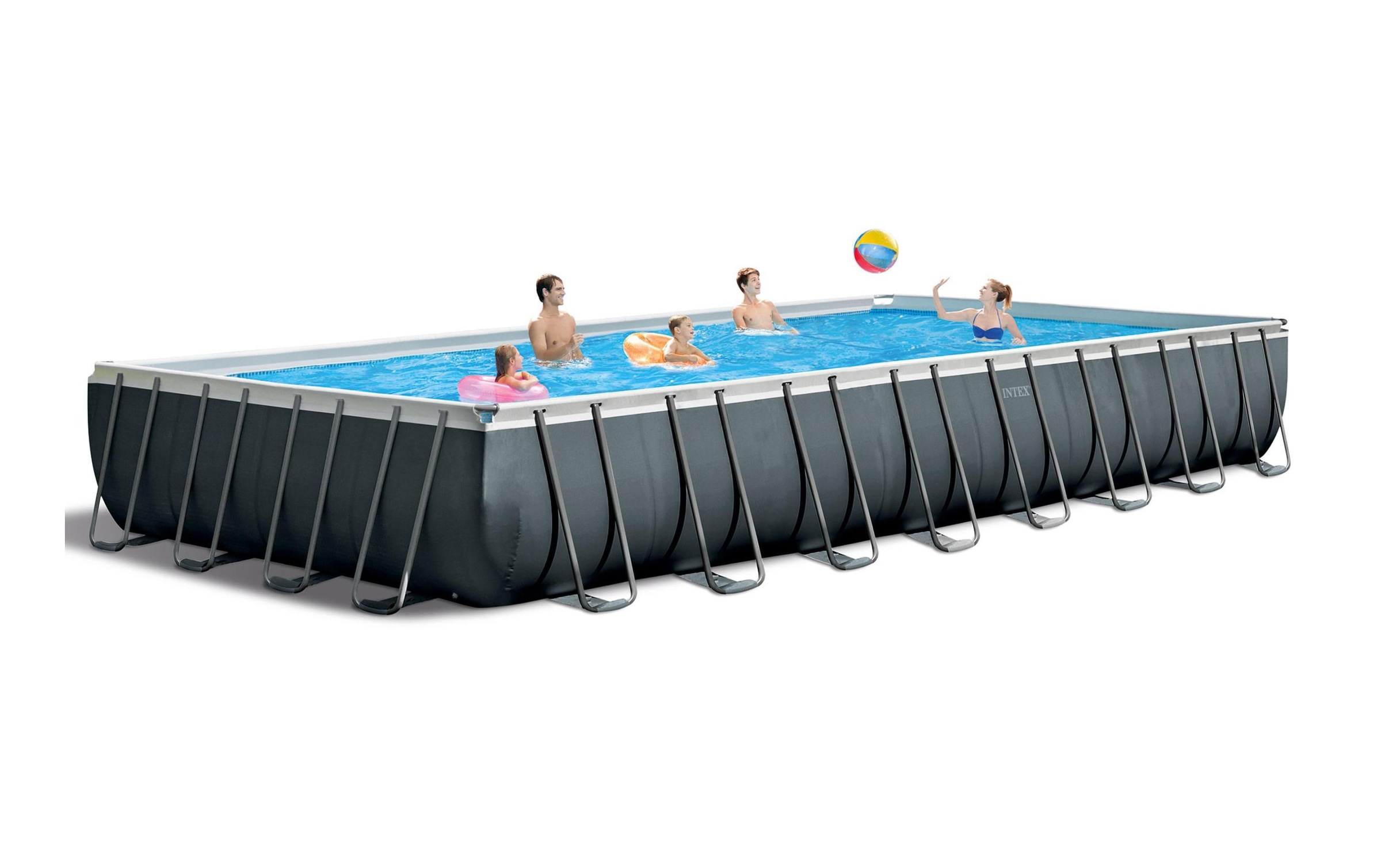 Intex Framepool »Intex Frame Pool Ultra Quadra XTR 975 x 488 x 132 cm«, (Set)