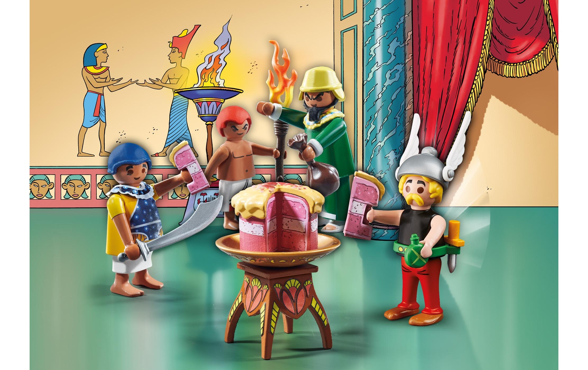 Playmobil® Spielbausteine »Asterix Pyradonis' vergiftete Torte 71269«, (24 St.)