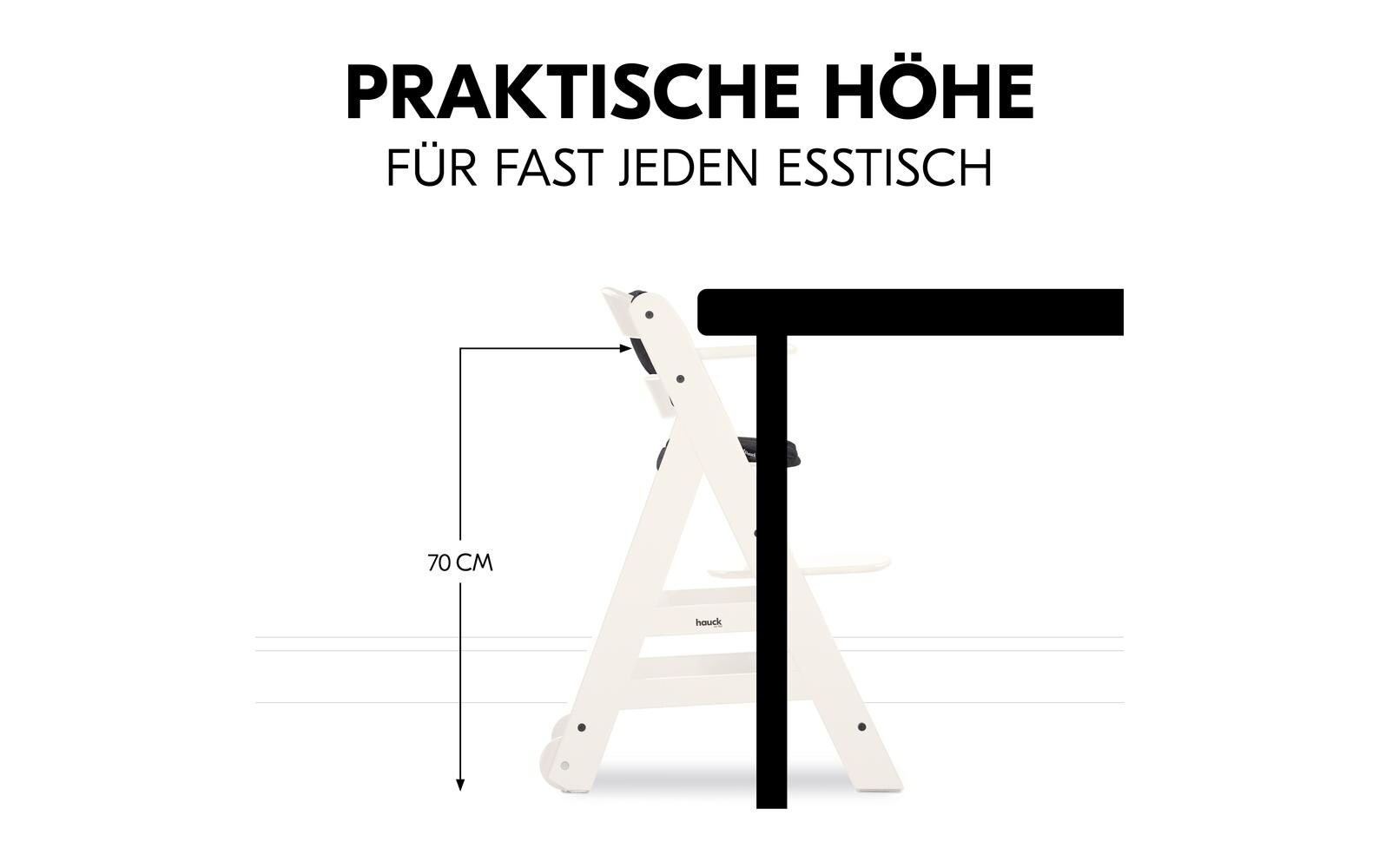 Hauck Hochstuhl »Beta+ White«