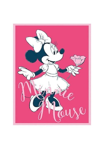 Poster »Minnie Mouse Girlie«, Disney, (1 St.), Kinderzimmer, Schlafzimmer, Wohnzimmer