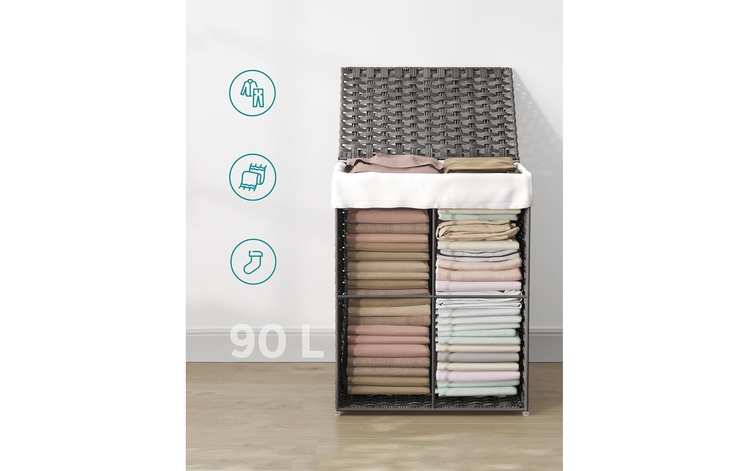 SONGMICS Wäschekorb »90 l«