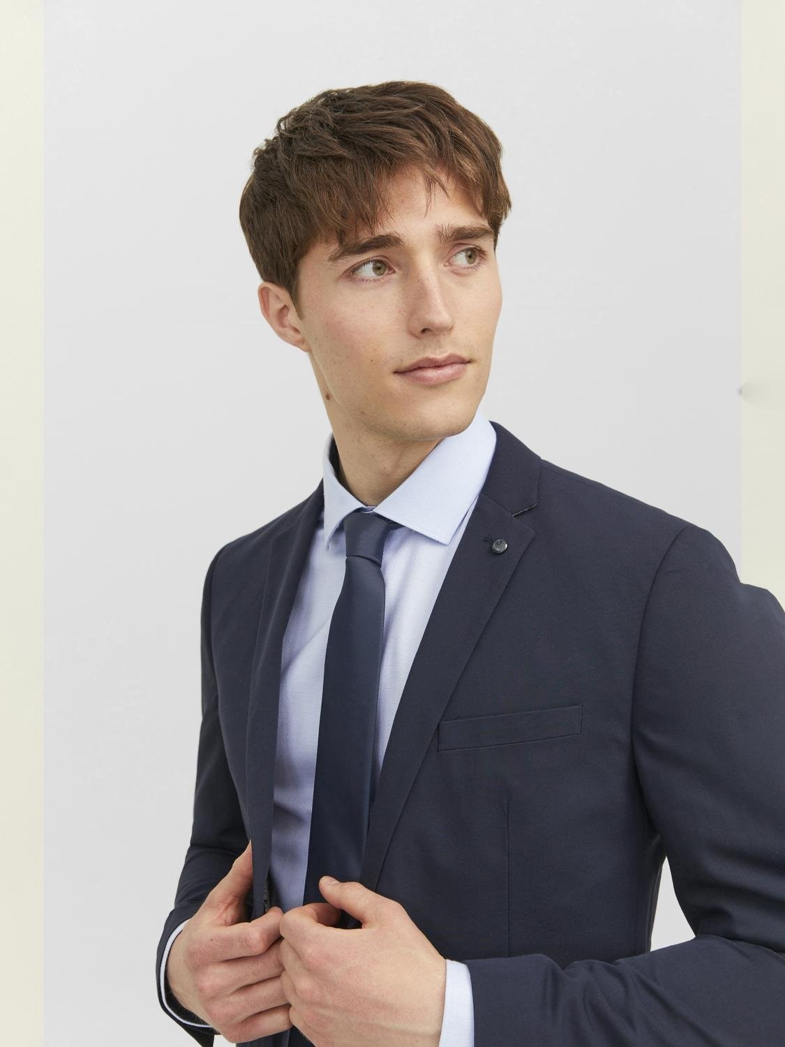 Jack & Jones Krawatte »JACSOLID aus gewebter Qualität für den Alltag«, unifarben, elegant Stil, Web, regular fit