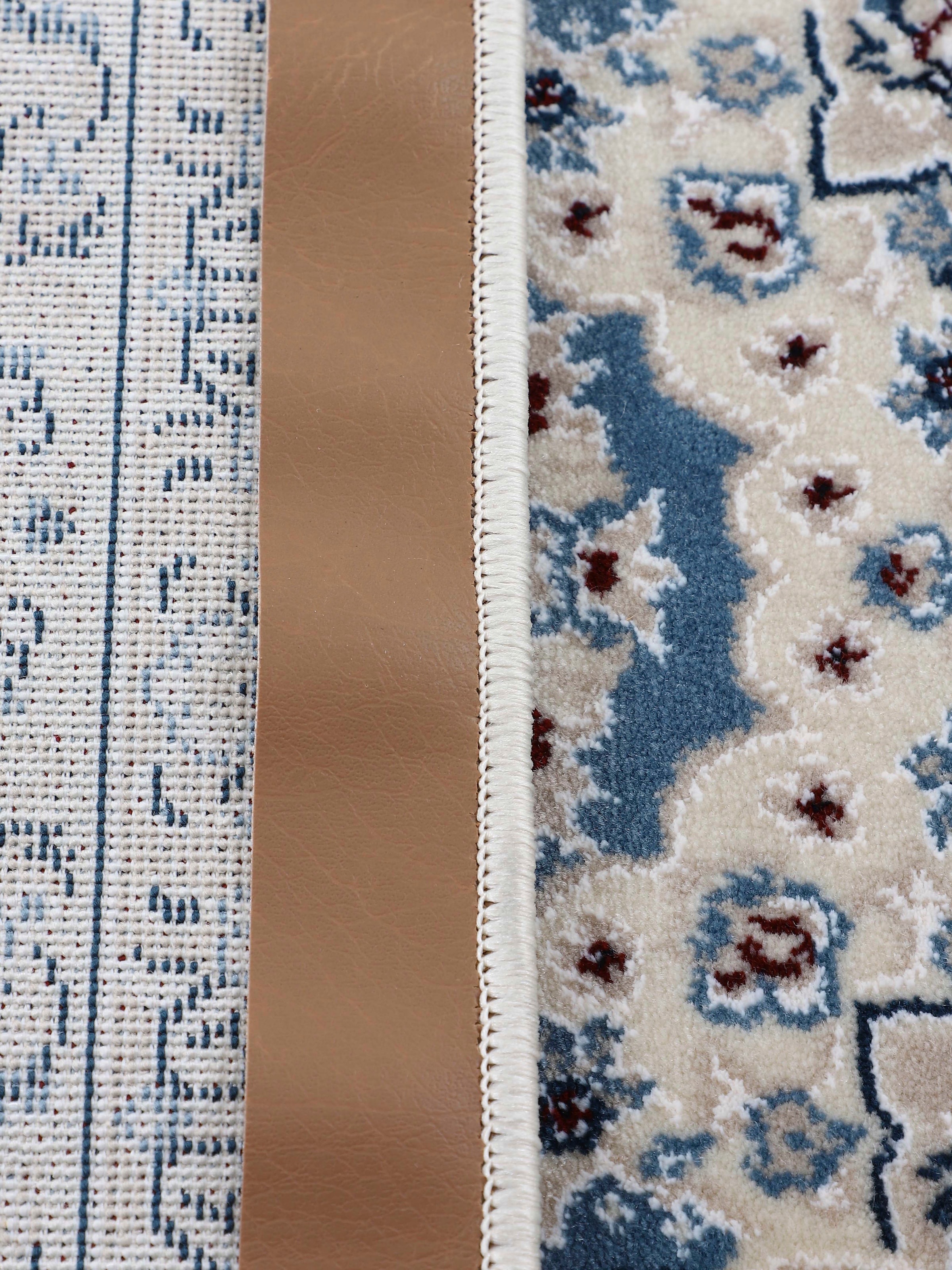 carpetfine Teppich »Nain Diane«, rund, 8 mm Höhe, Kurzflorteppich, Orient Look