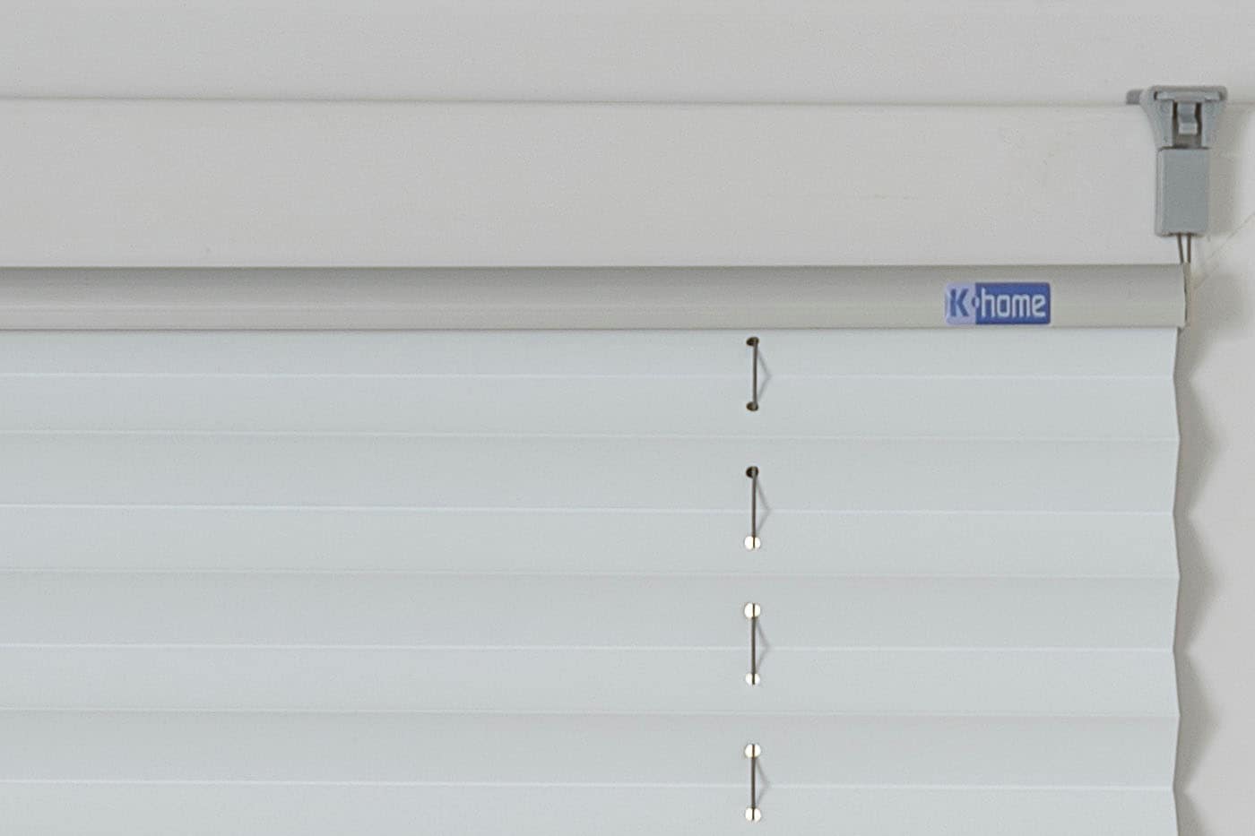 K-HOME Plissee »Elsa«, verdunkelnd, energiesparend, ohne Bohren, verspannt