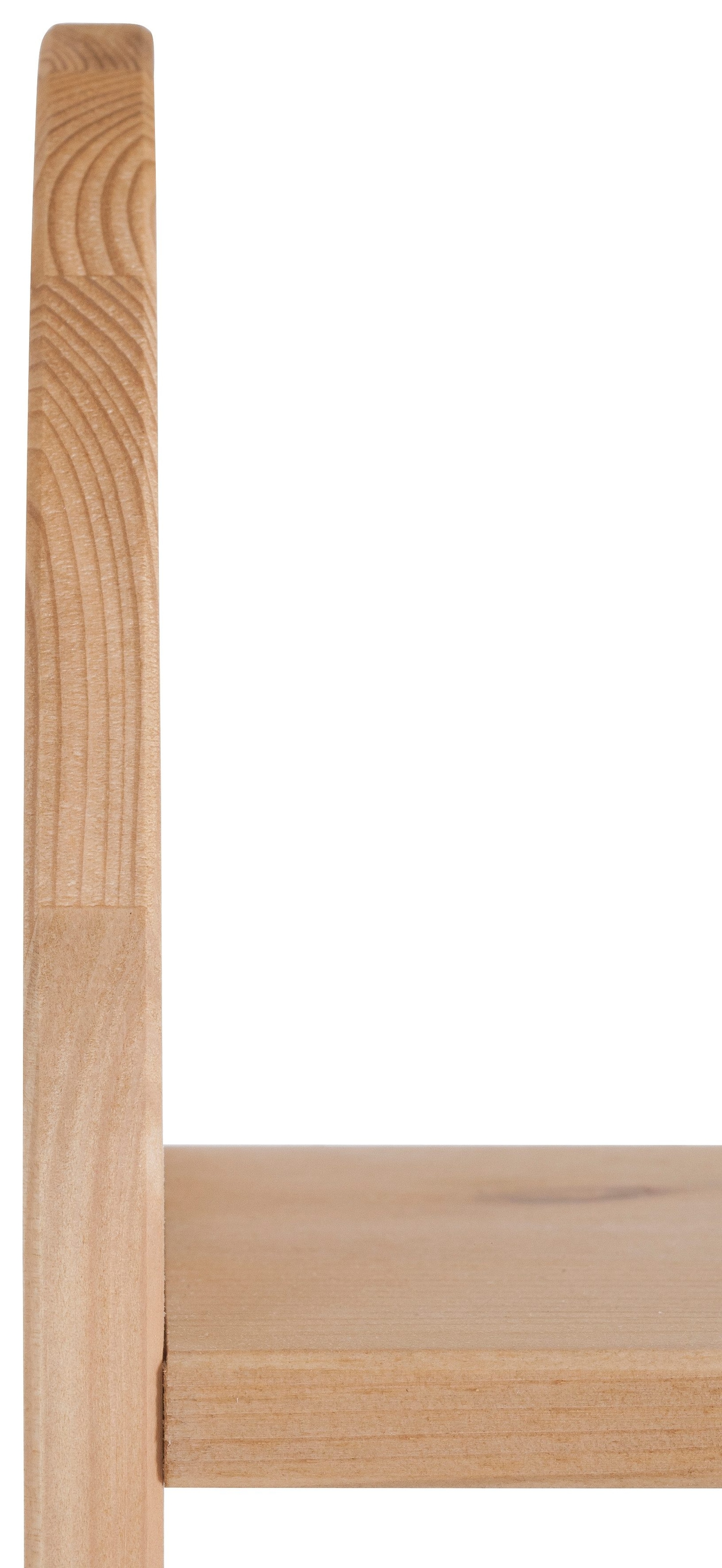 Home affaire Hängeregal »Oslo«, 75 cm breit, aus massiver Kiefer, 1 breite Schublade, Metallgriffe