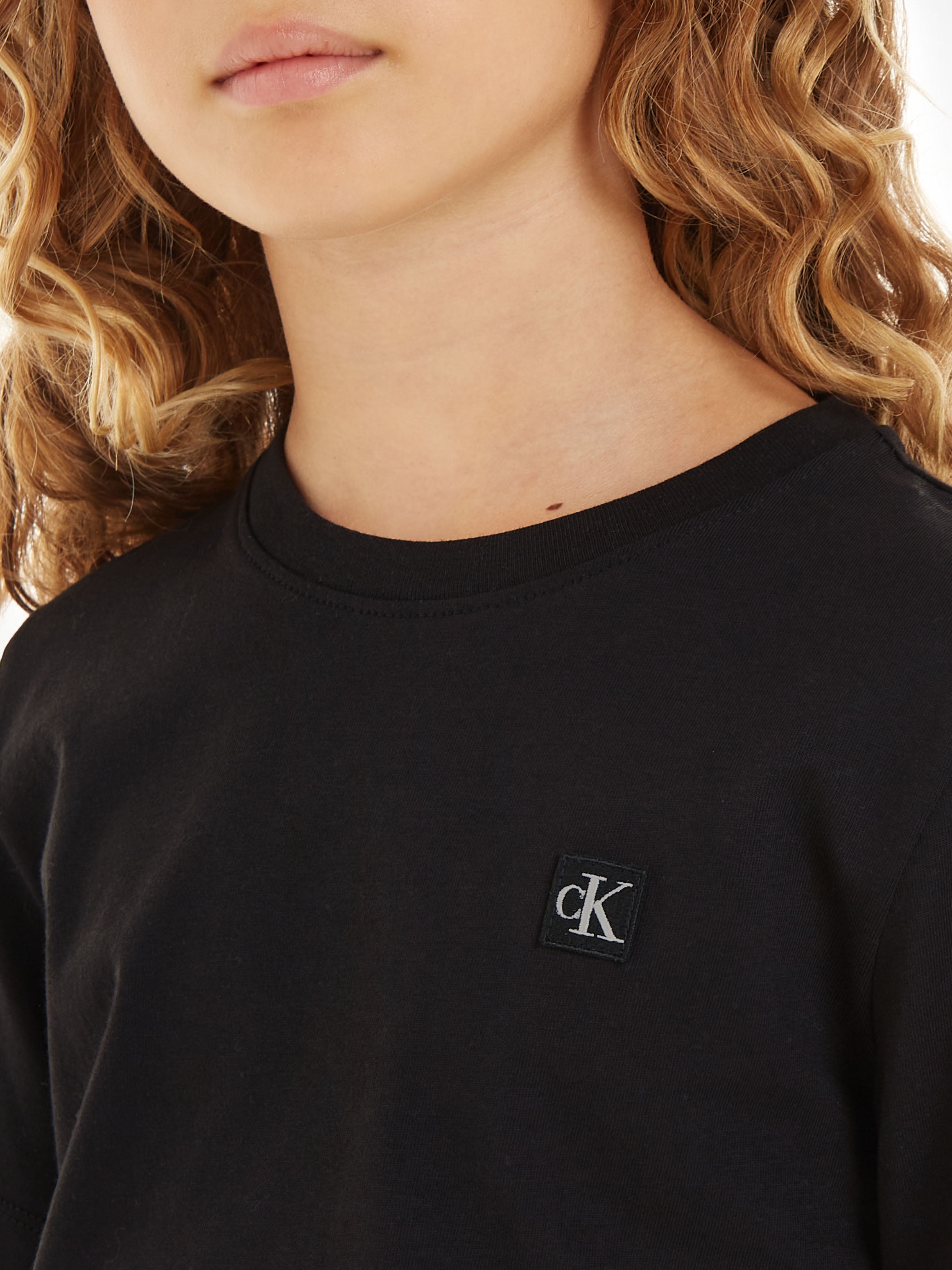 Calvin Klein Jeans T-Shirt »MONOGRAM MINI BADGE T-SHIRT«, für Kinder bis 16 Jahre