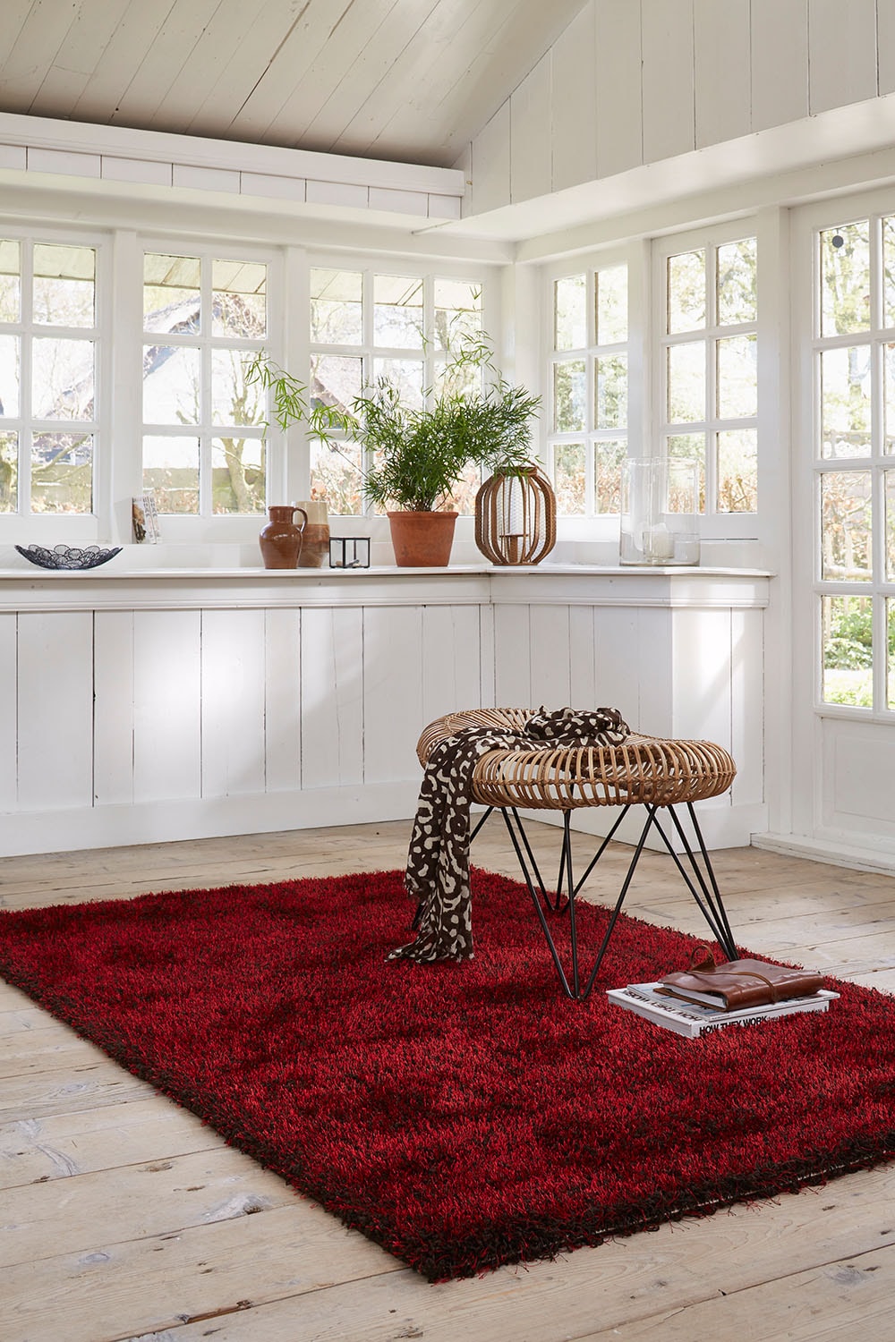 Esprit Hochflor-Teppich »Cosy Glamour 2.0«, rechteckig, 40 mm Höhe, Langflor, Shaggy, Wohnzimmer