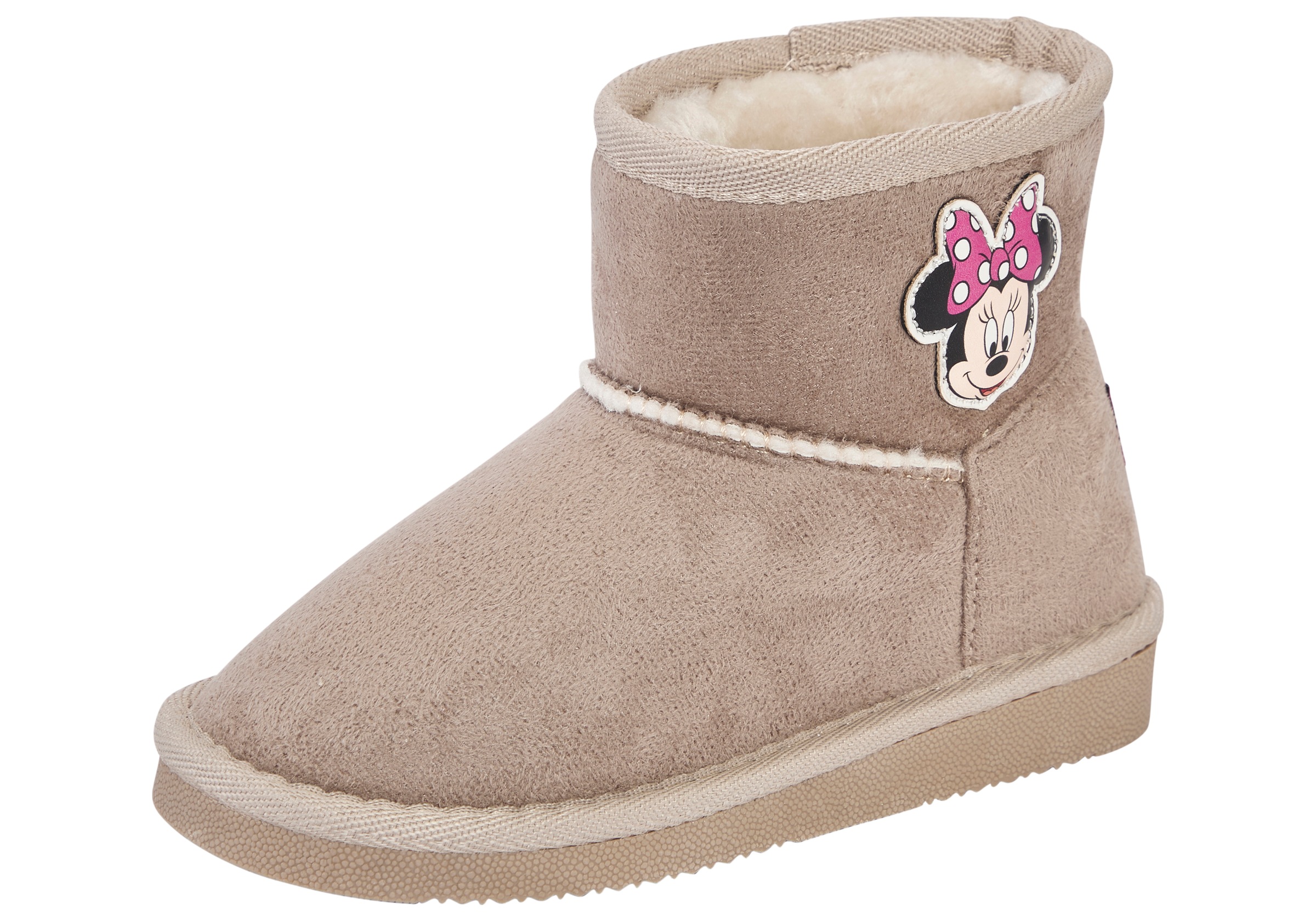 Disney Schlupfboots »MINNIE« Winterschuhe, Winterboots, Snowboots, Schlupfstiefel, gefüttert